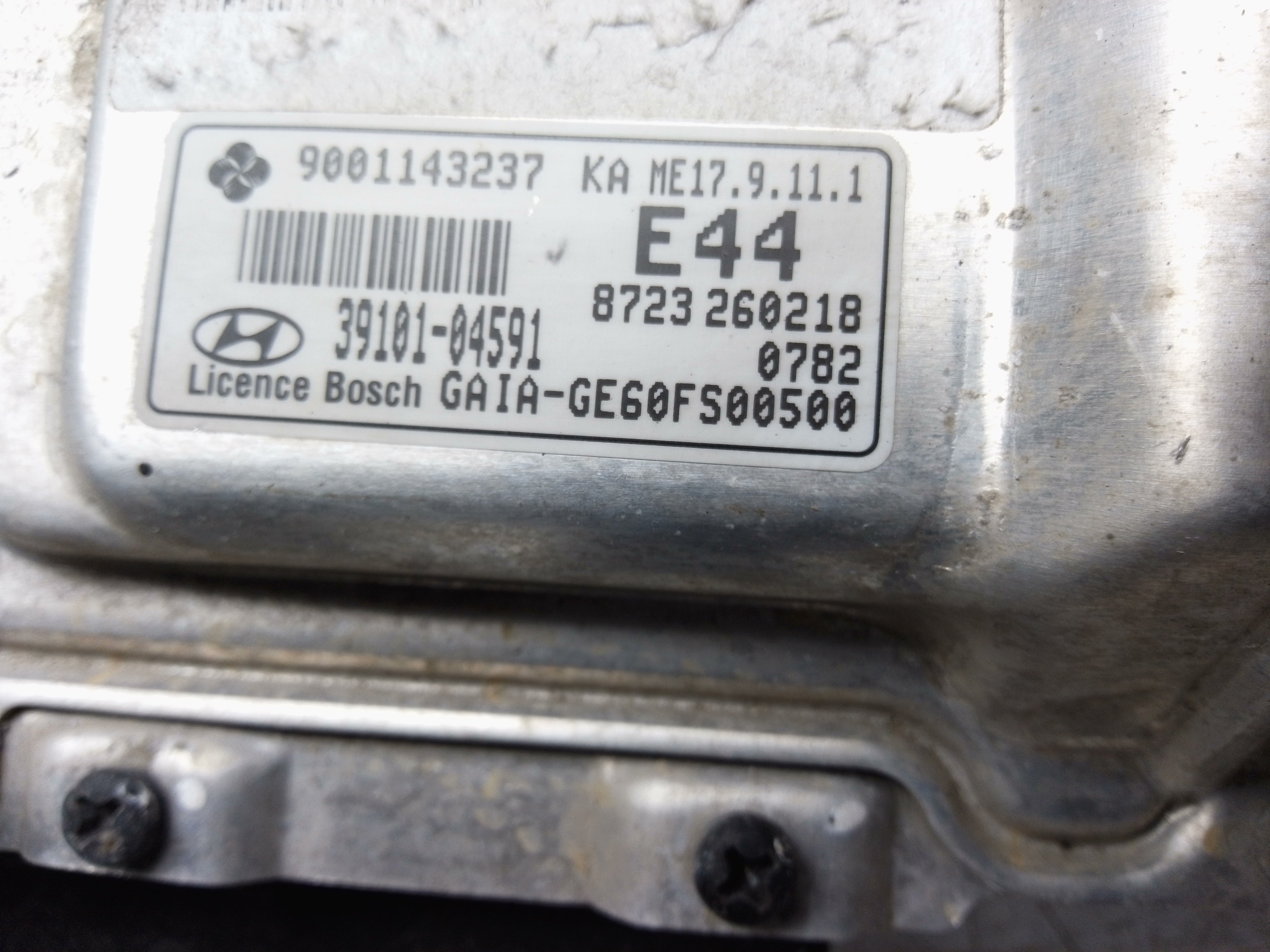 Hyundai i10 2013–19 1.0 Petrol Engine ECU (9001143237)