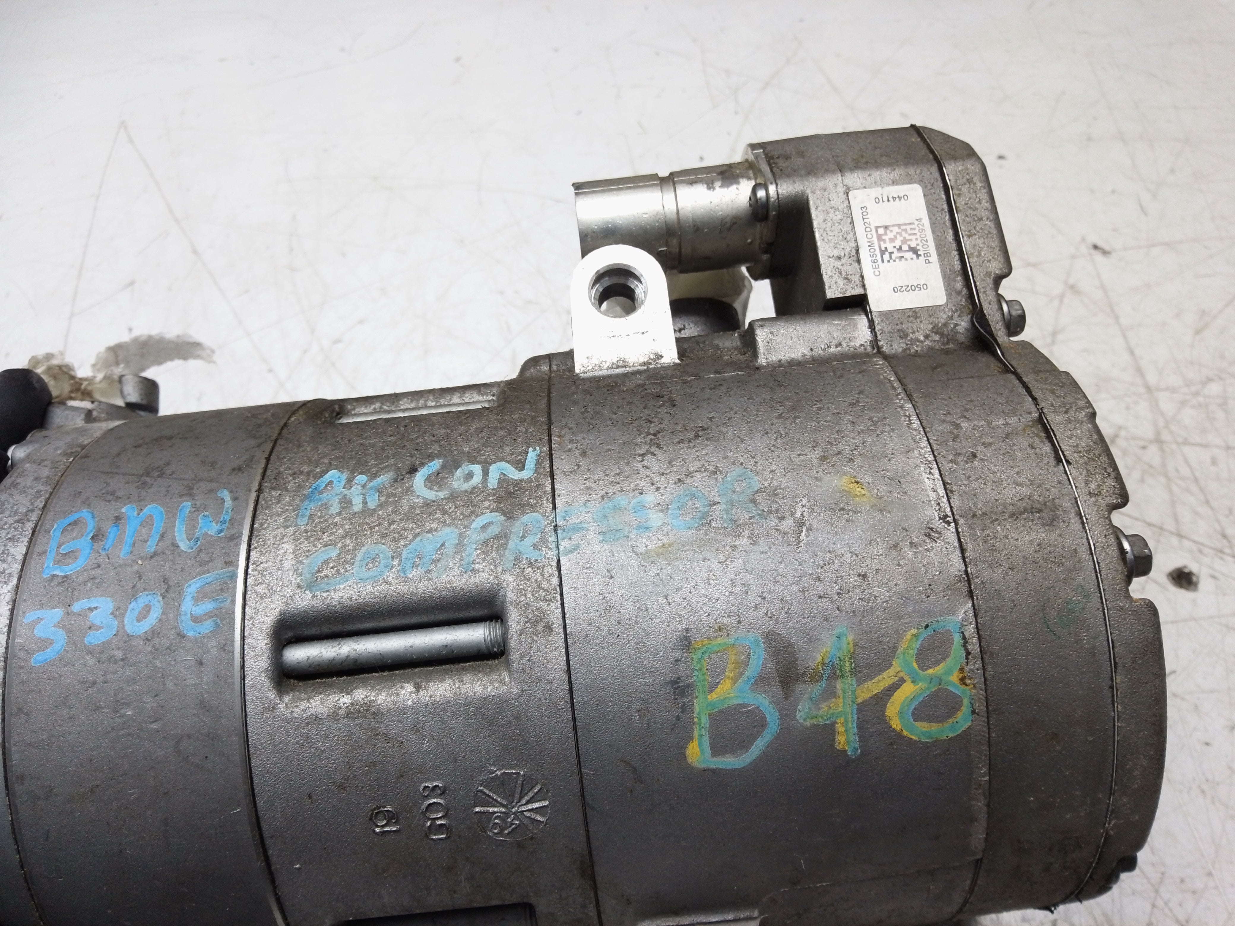 BMW 5 Series G30 G31 2017–23 Air Conditioning Compressor Pump (9496109)