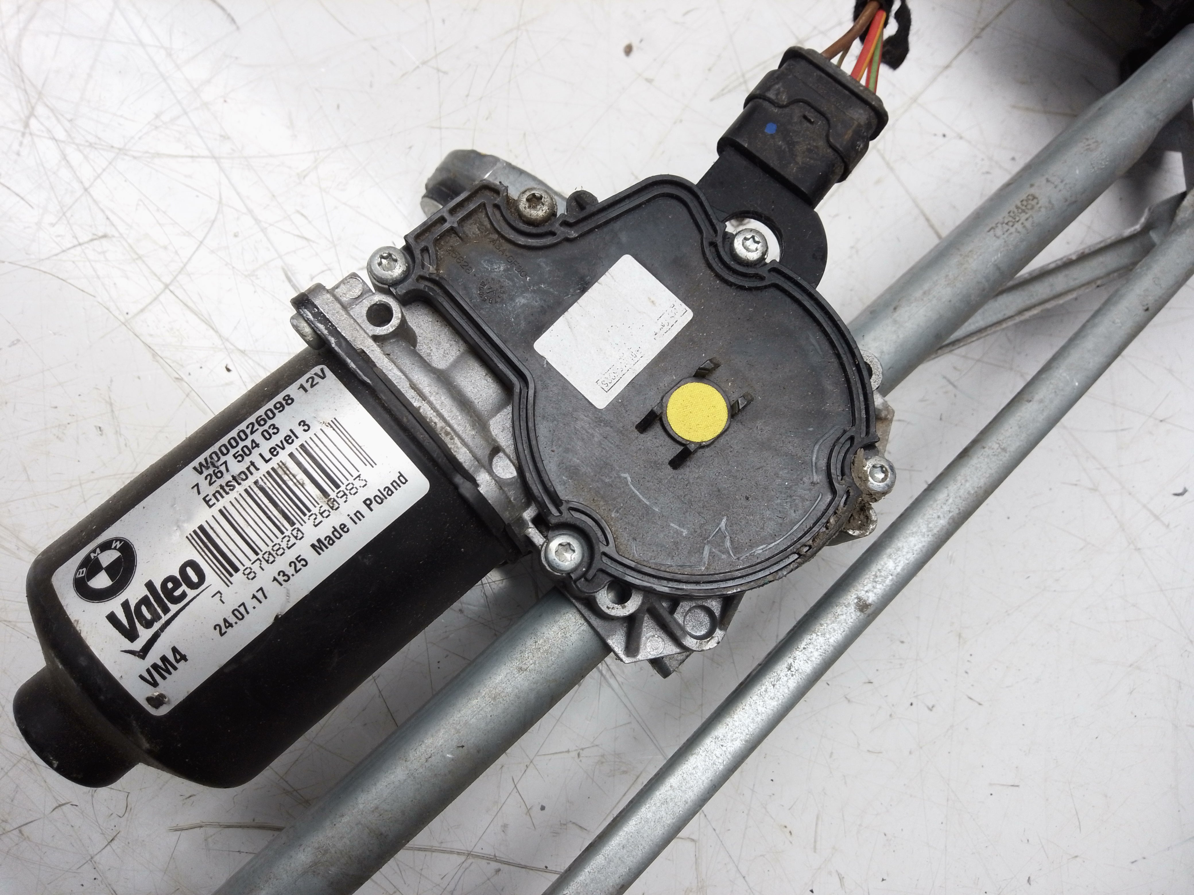 BMW 1 & 2 Series Front Wiper Motor & Linkage (7260489 11) (726750403)