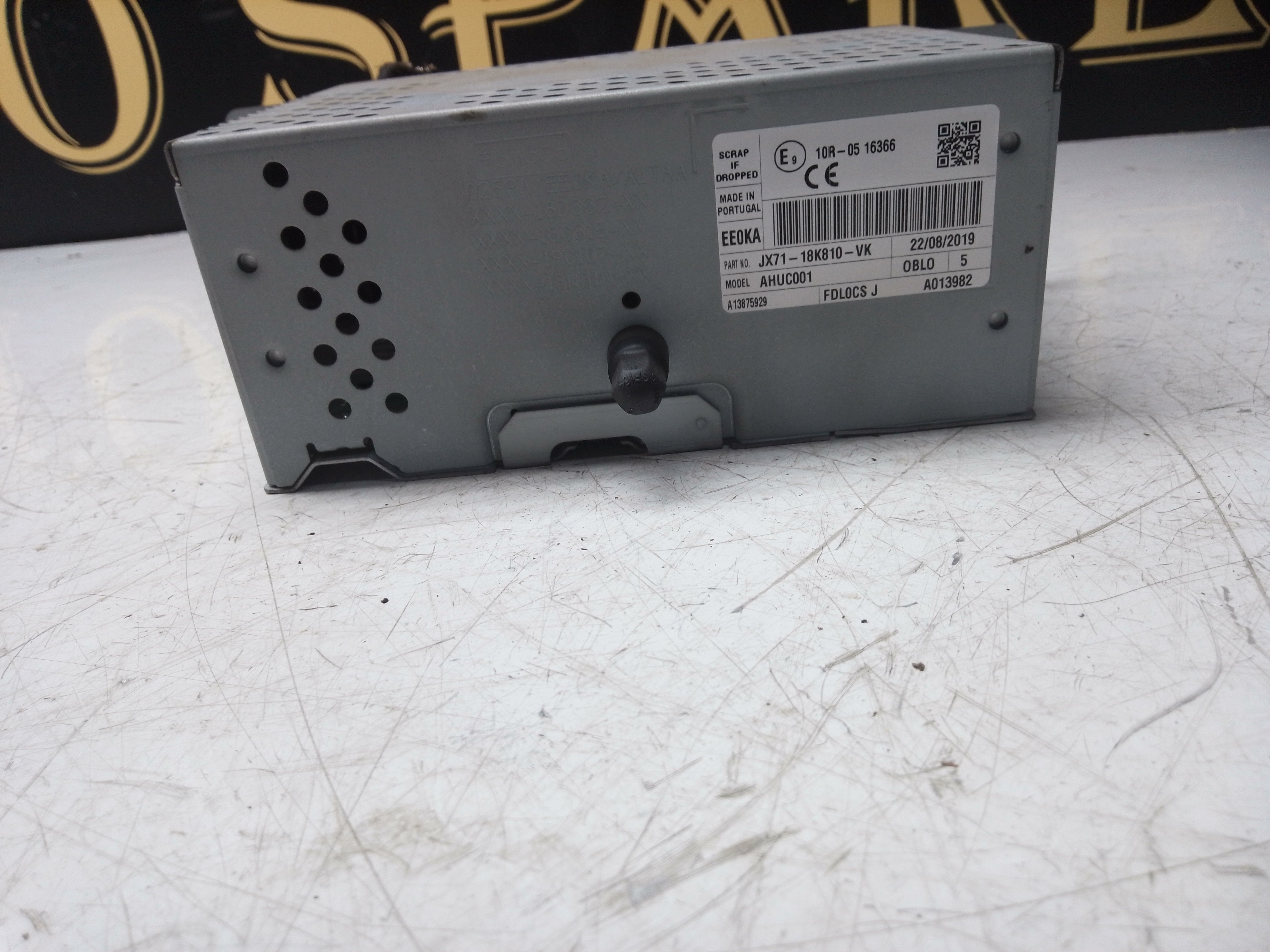 Ford Focus 2019 Stereo Radio CD Player (JX71-18K810-VK)