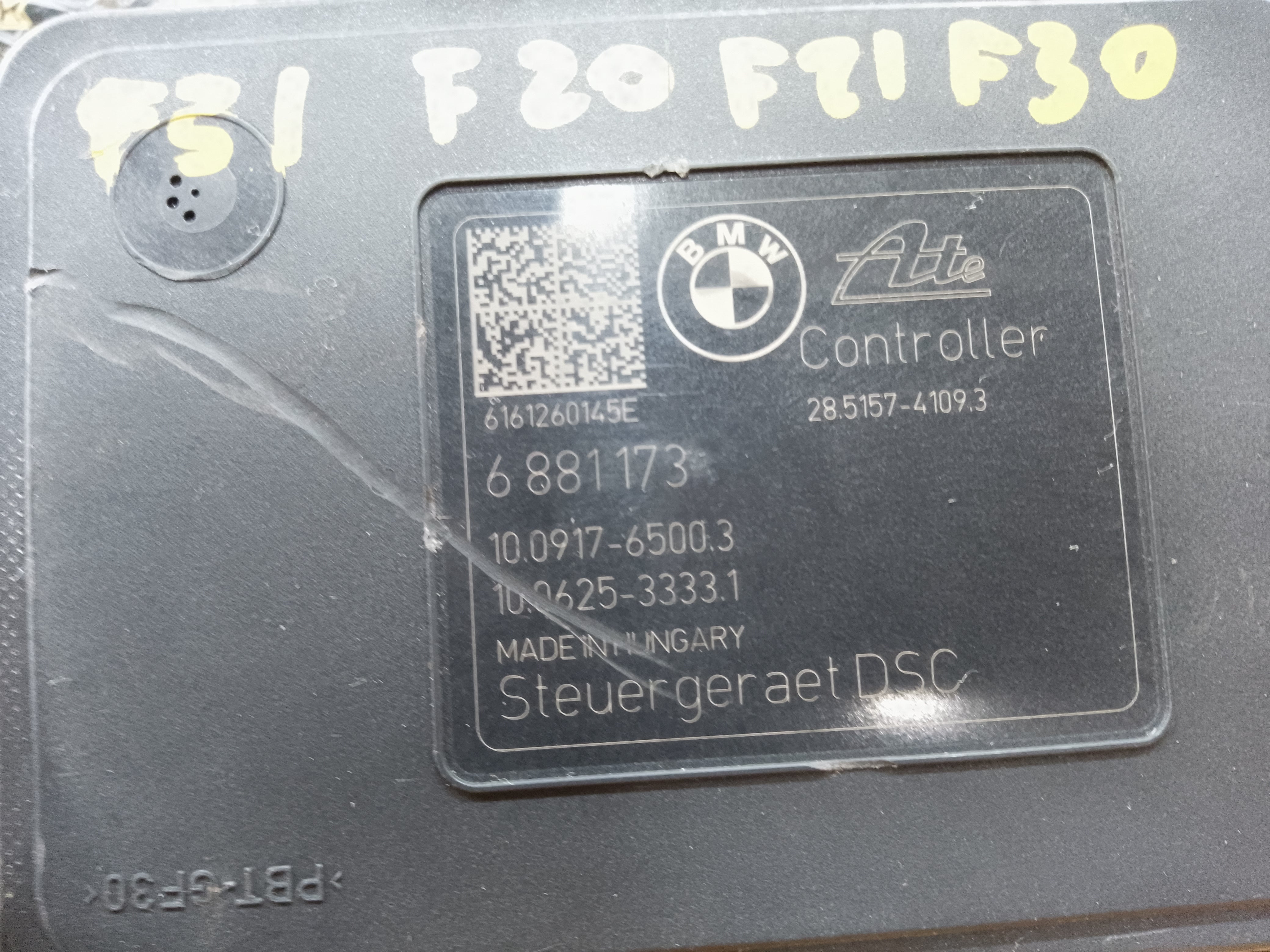 BMW 1 2 3 4 Series F30 F31 ABS Pump Control Module (6881173)