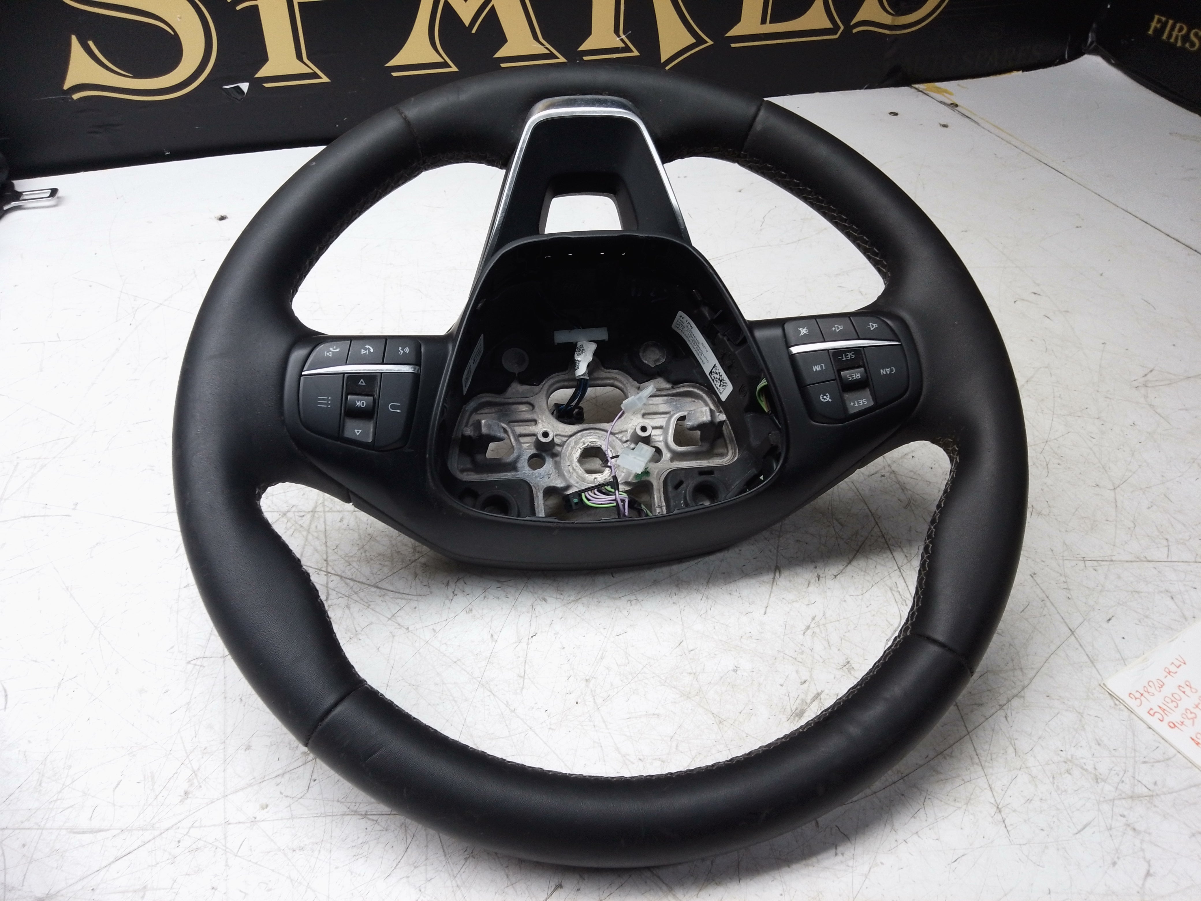 Ford Fiesta 2021–22 Leather Heated Steering Wheel (H1BB3600AVD1GKD)