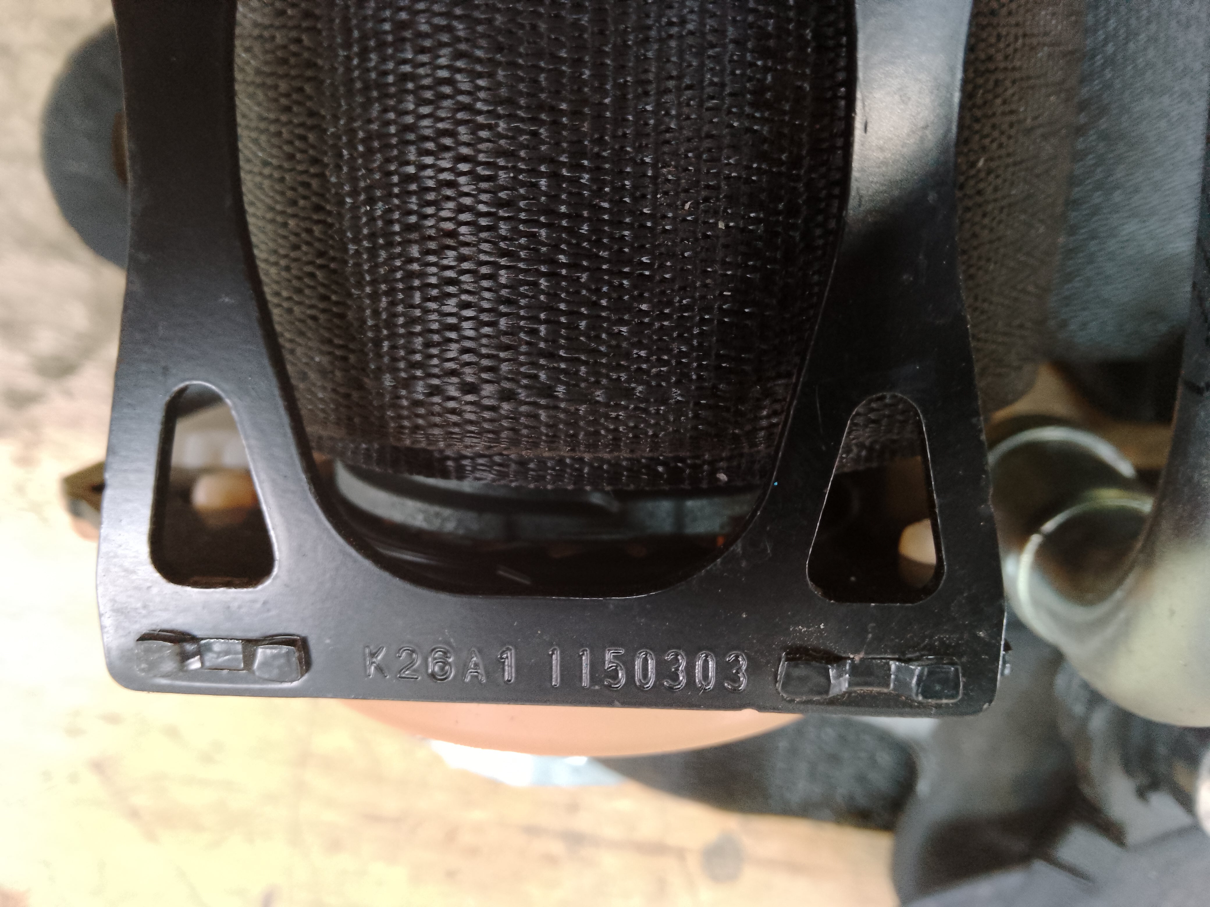 Toyota Corolla 2022 Right Side Rear Seat Belt (7336002682) (73360-02682)