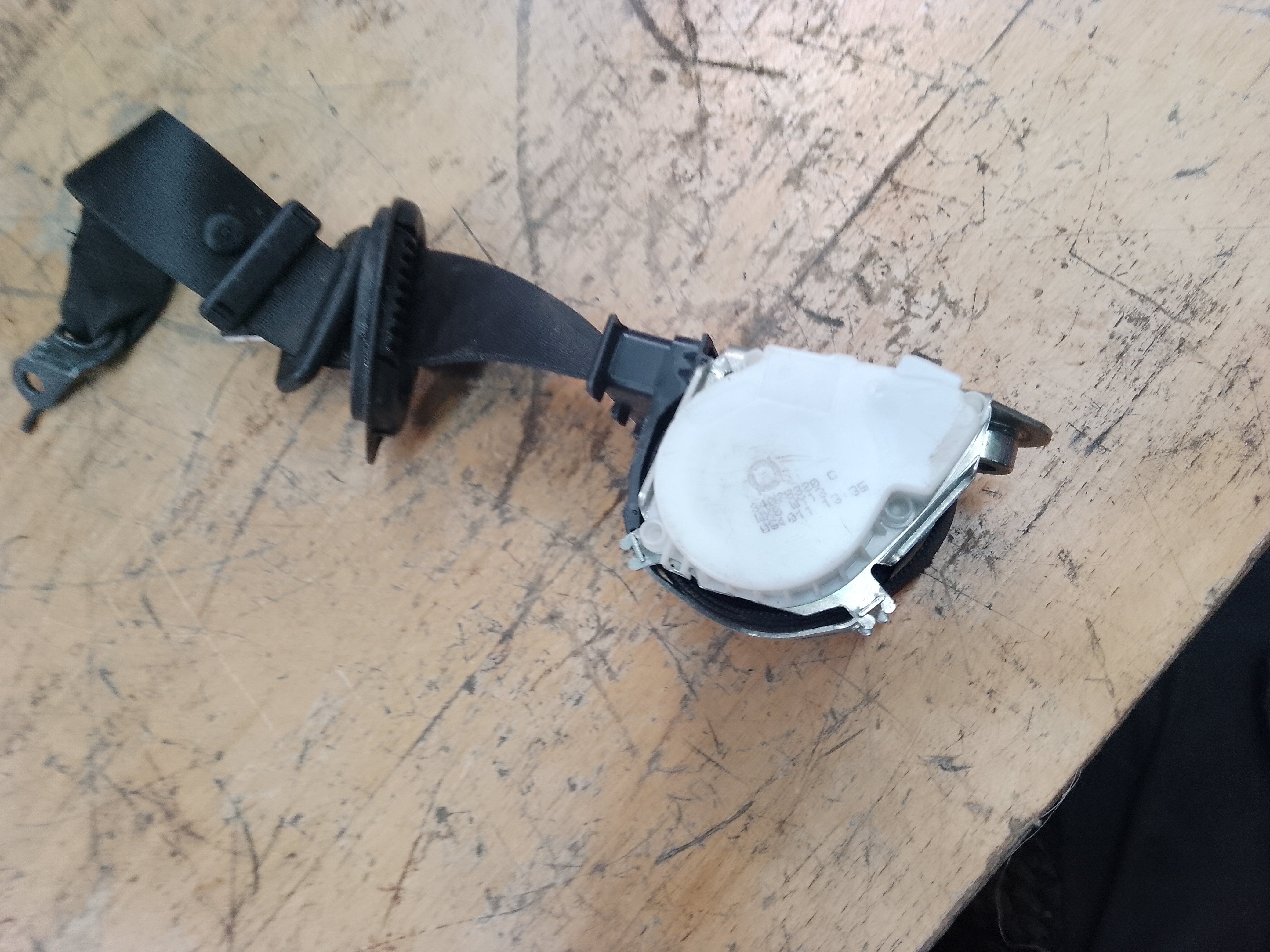 BMW 3 Series F30 2011 Passenger Left Front Seat Belt (34078320C) (A33059634B)