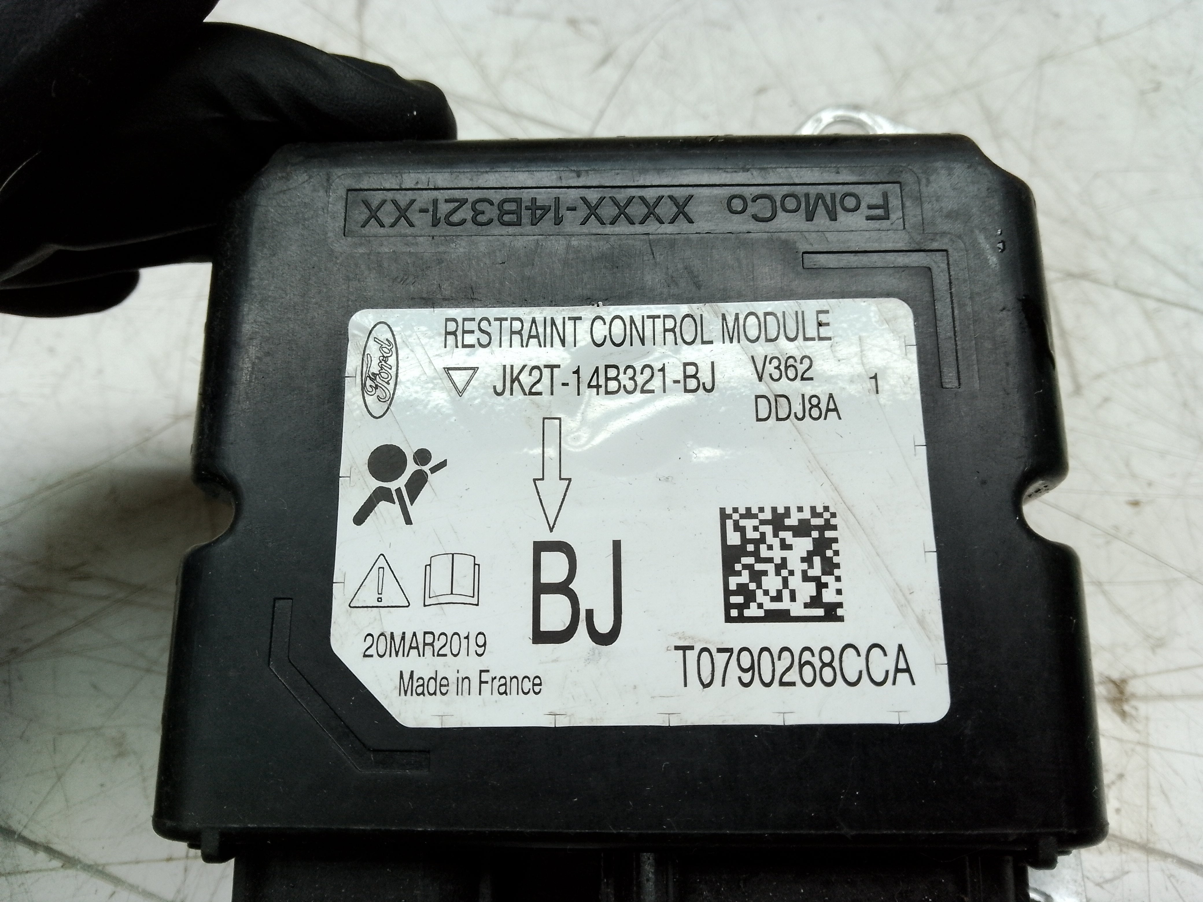 Ford Transit Custom 2013–18 SRS Airbag Control Unit (JK2T-14B321-BJ)