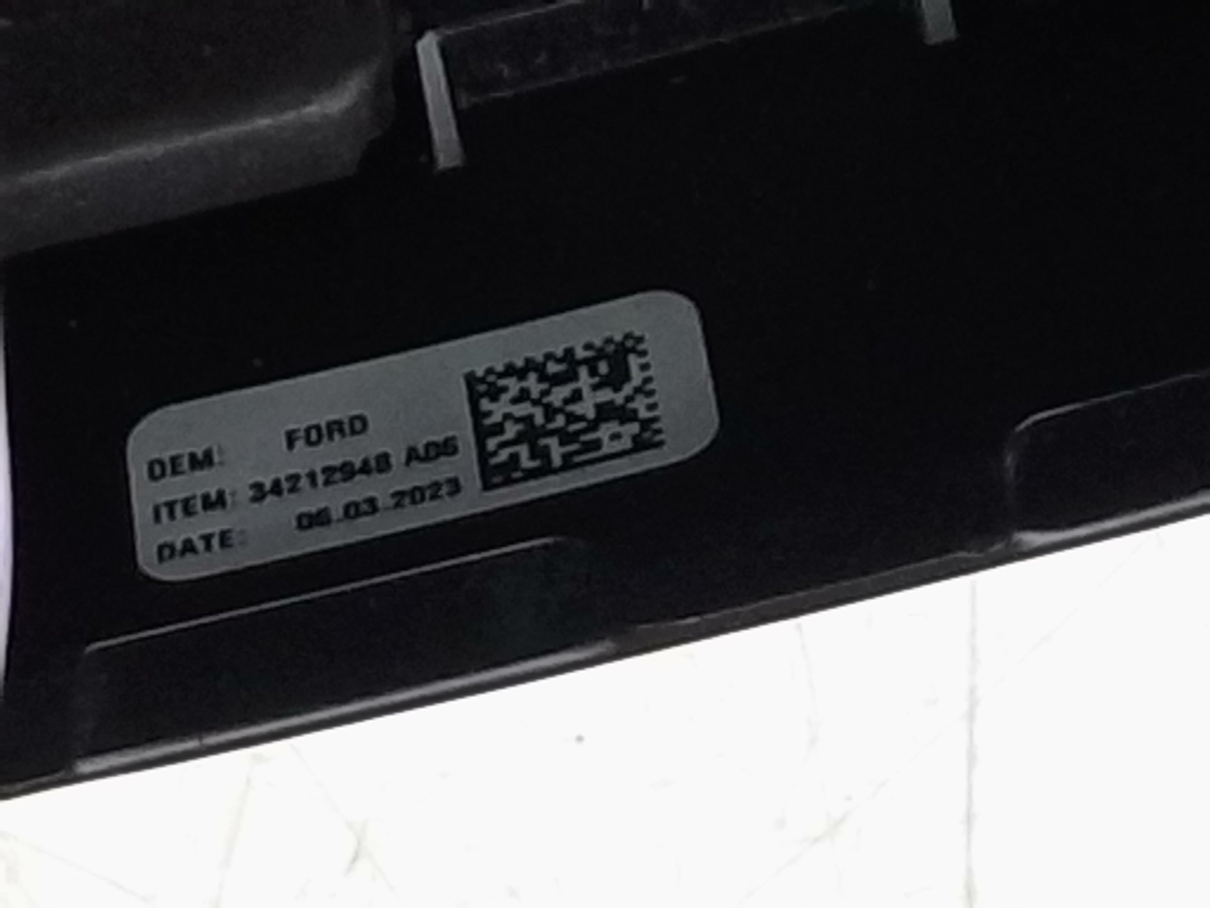 Ford Fiesta 2021–22 Leather Heated Steering Wheel (H1BB3600AVD1GKD)