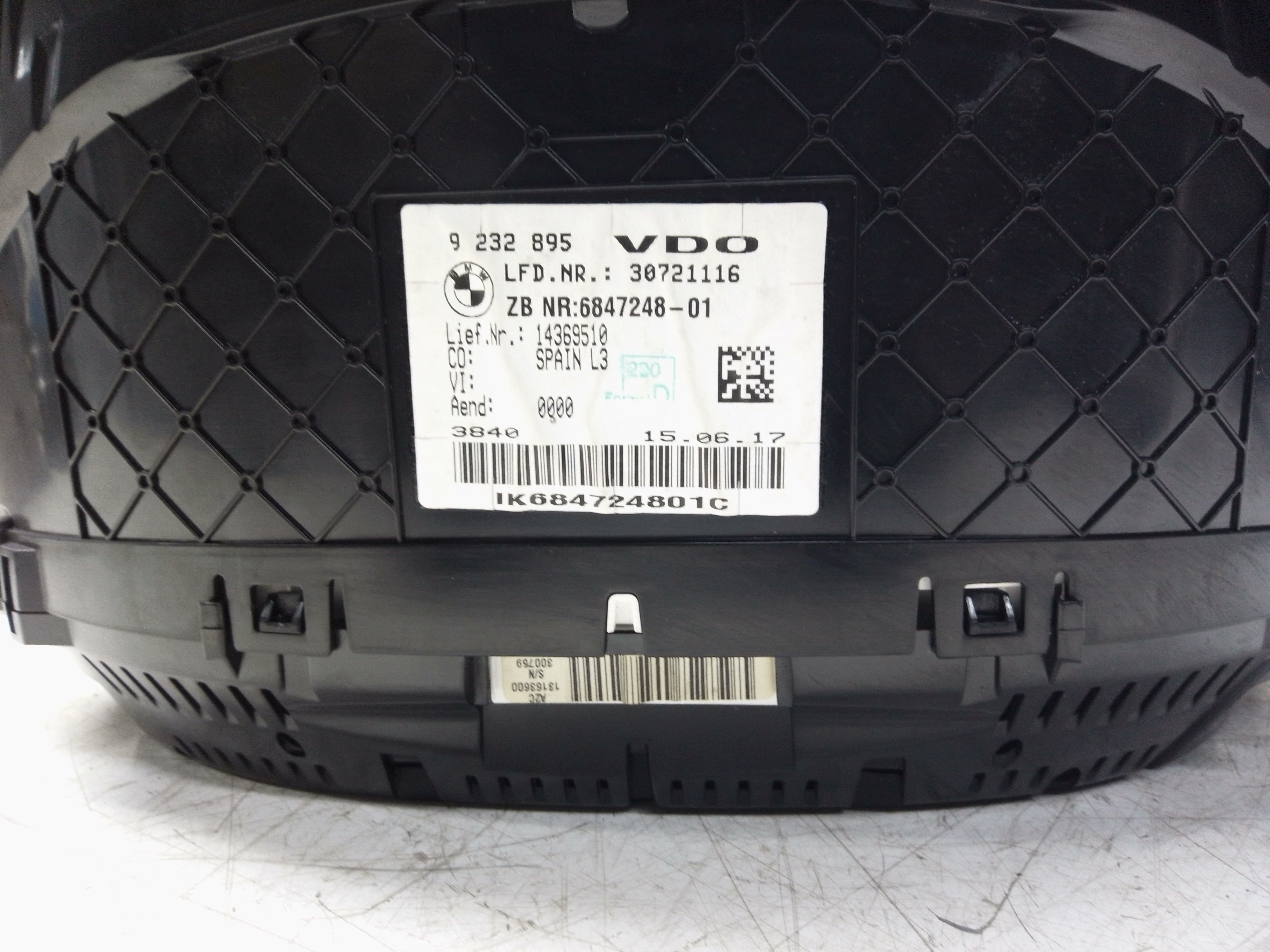 BMW 3 Series F30 F31 LCi Instrument Cluster Clocks (9232895) (6847248)