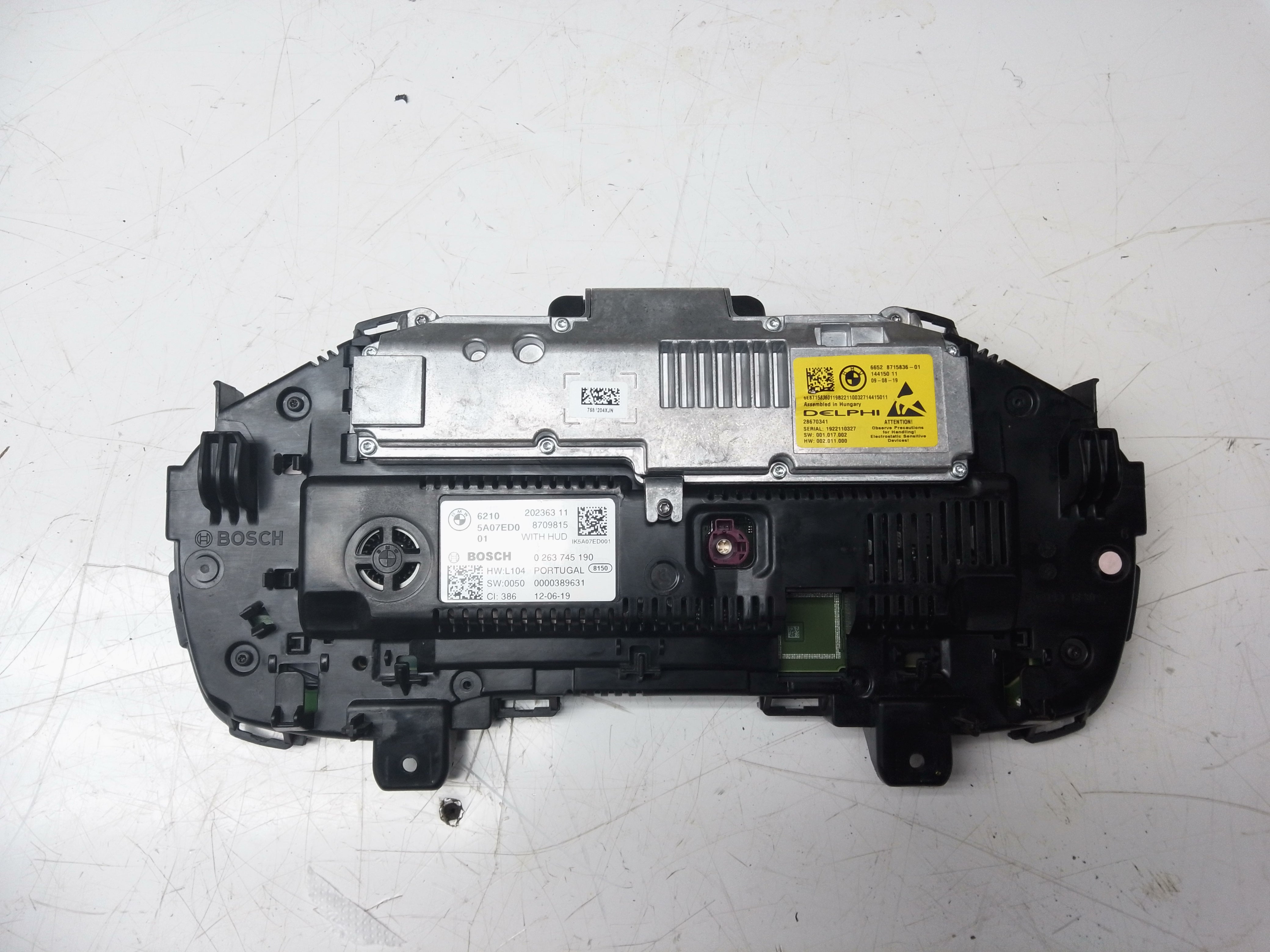 BMW Instrument Cluster Speedometer (5A07ED0) (202363 11)