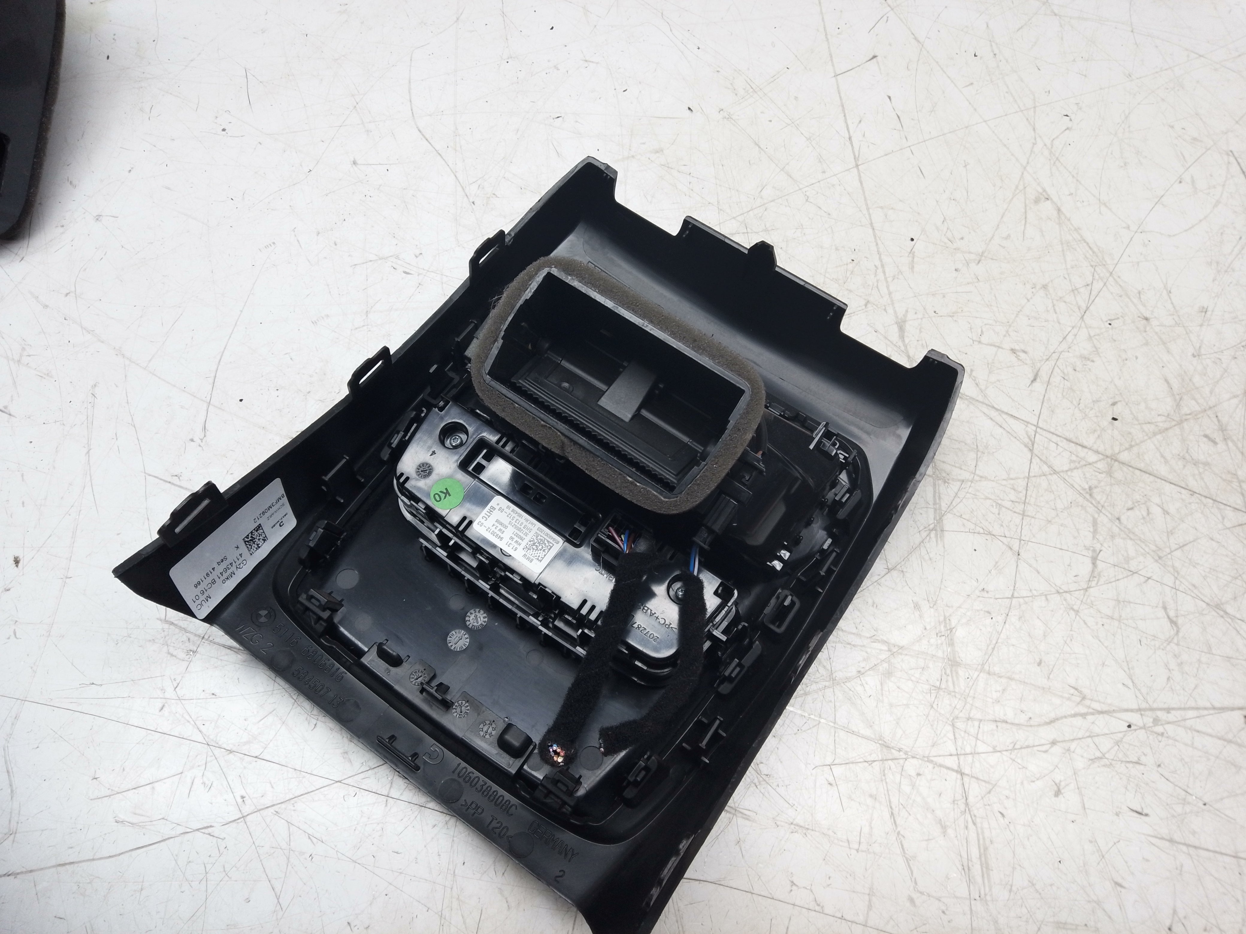 BMW 3 Series G20 G21 Rear A/C Heater Climate Control Panel Switch + Air Vents (9493012)