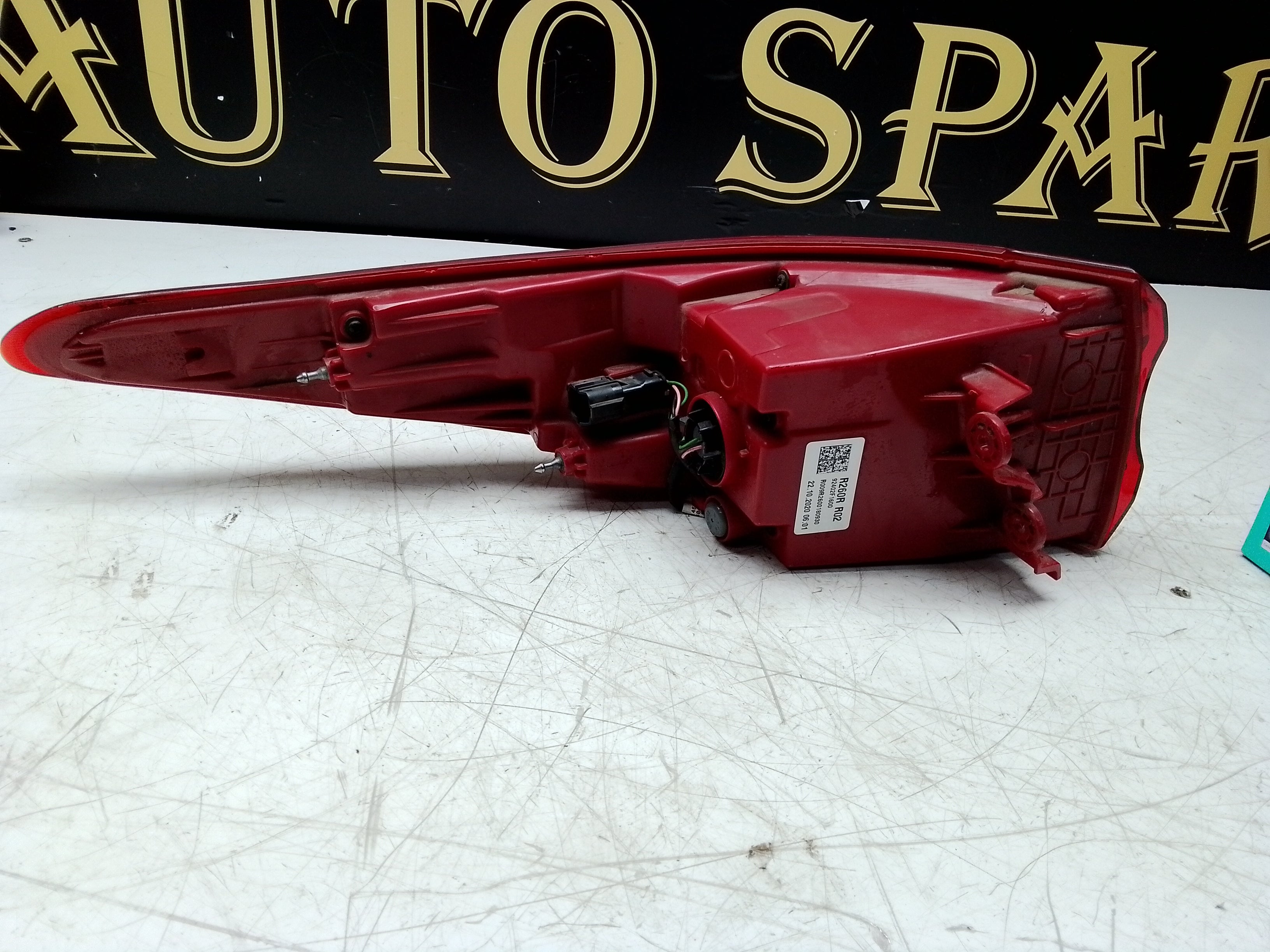 Kia Sportage 2020 Driver Right Side Rear Light (92402F1600)