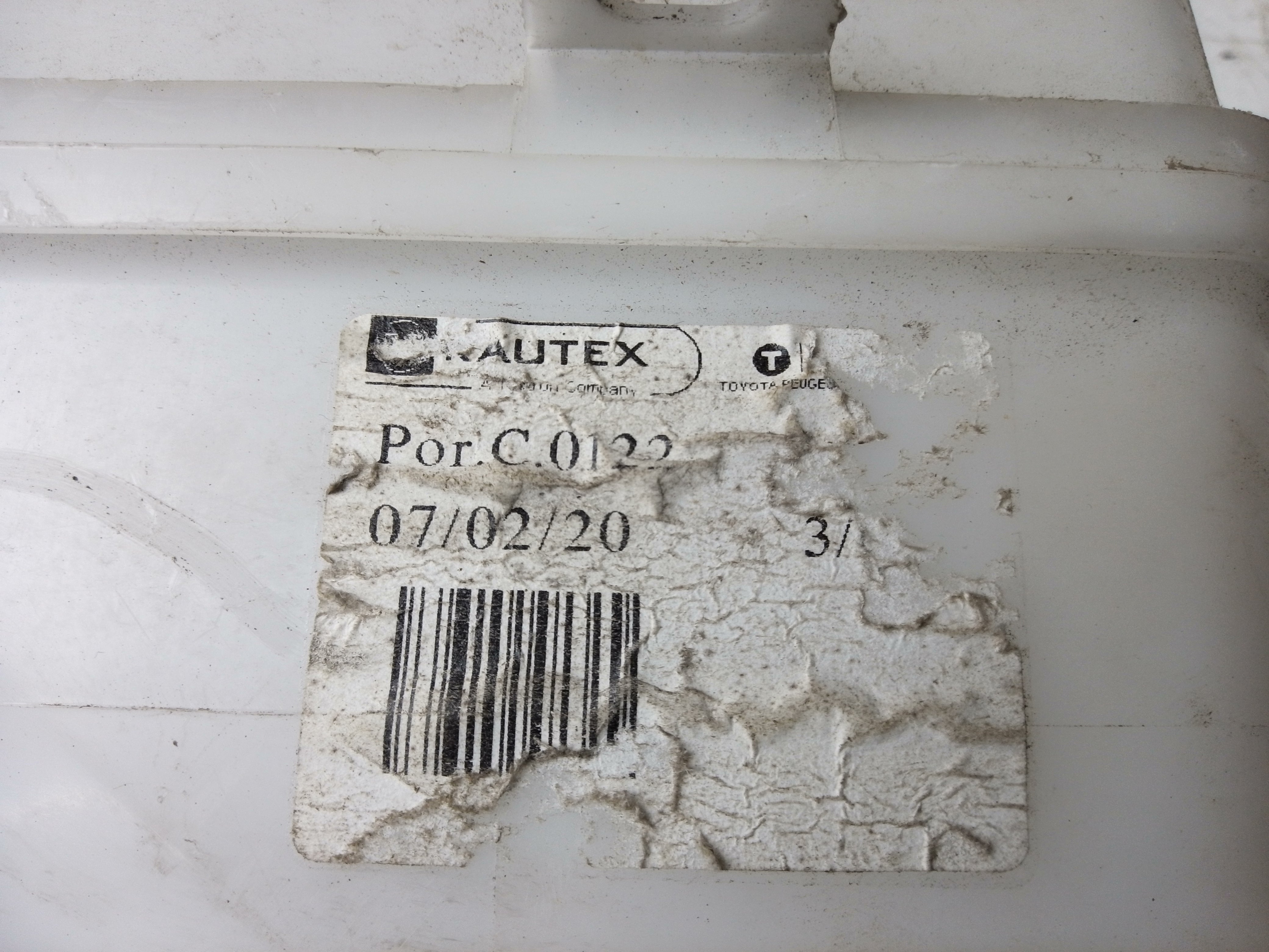 Toyota Aygo  2019 Washer Bottle (853150H030)