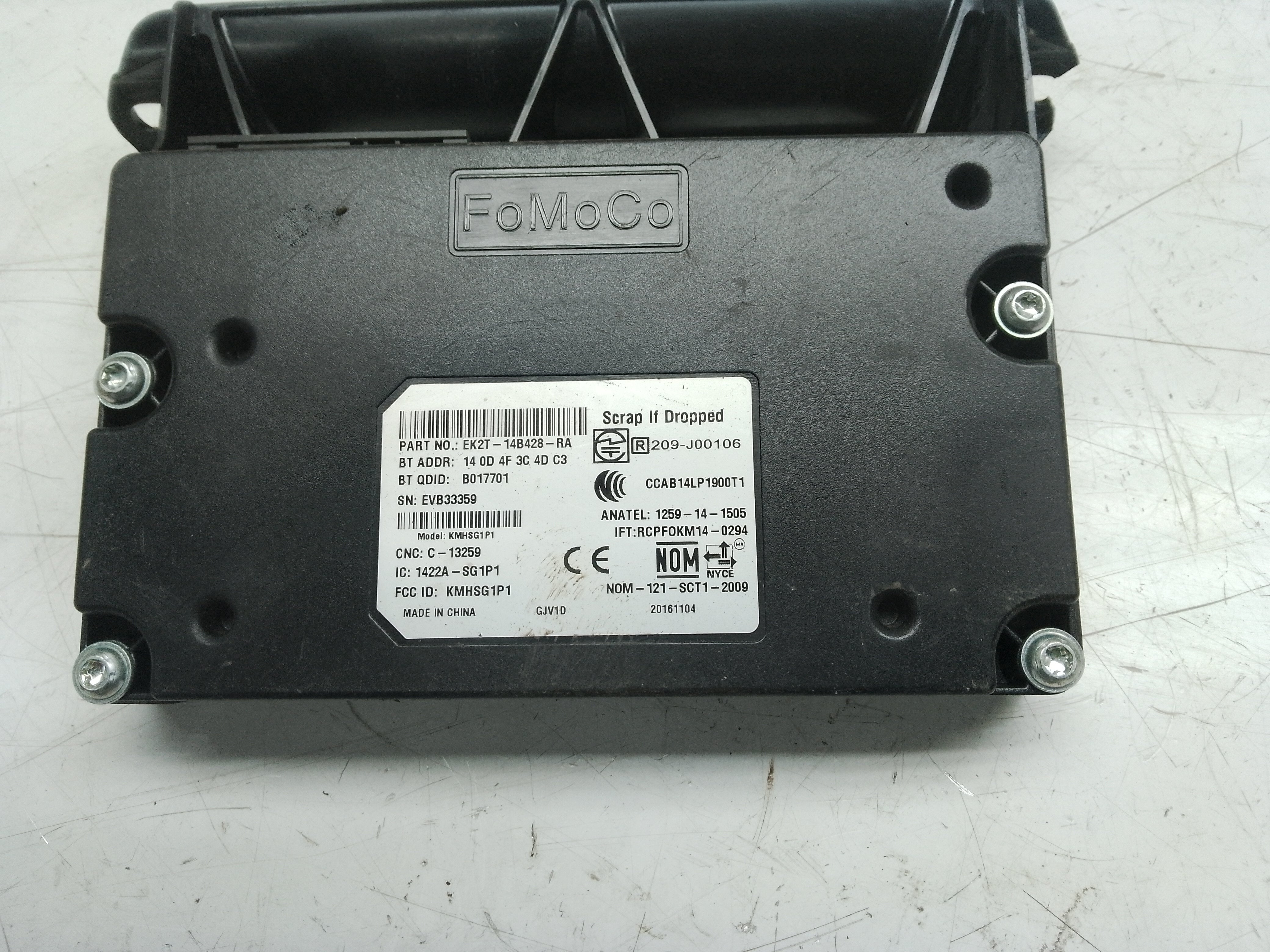 Ford Transit Custom TTF V362 Bluetooth Module (EK2T-14B428-RA)