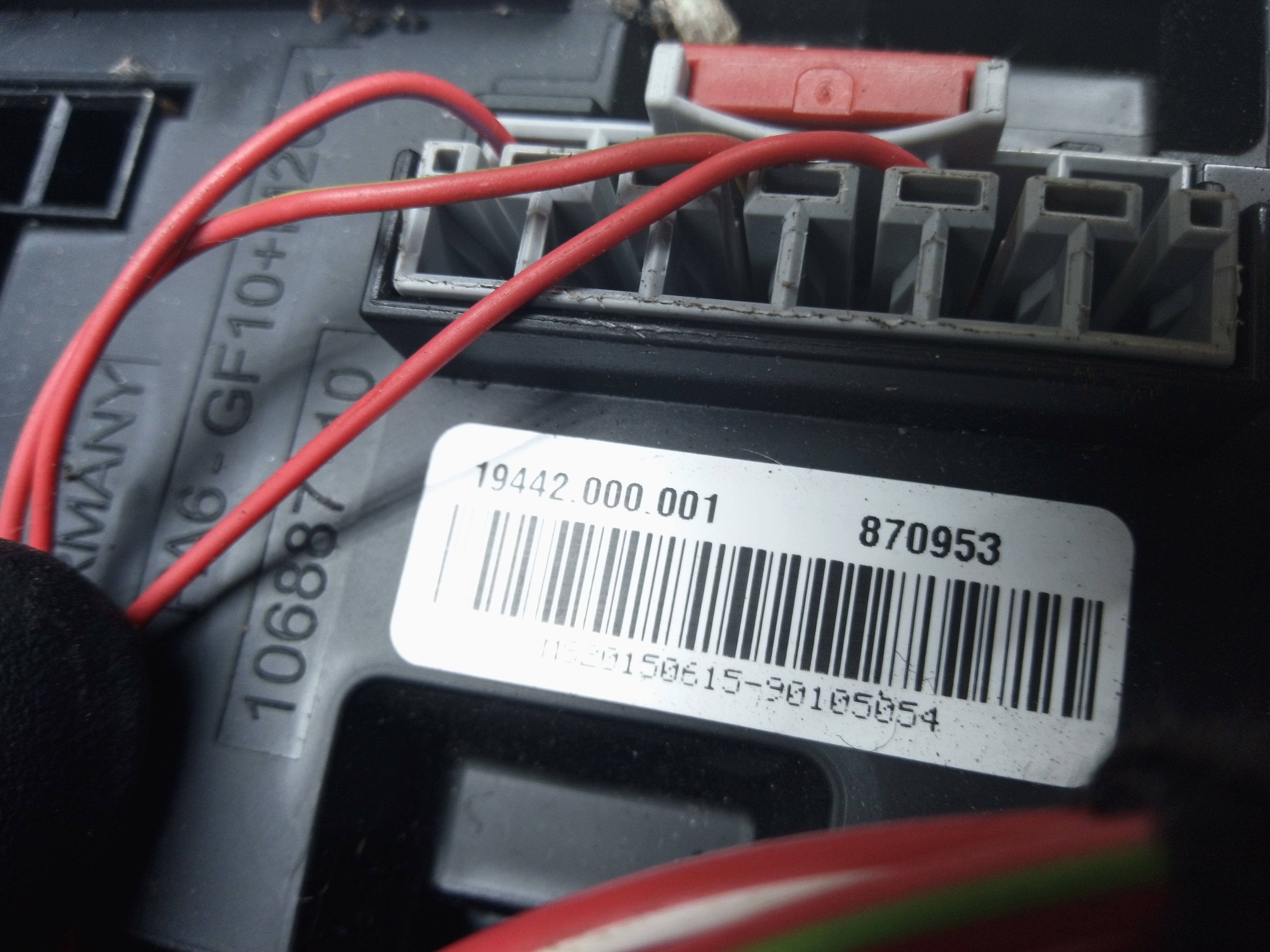 BMW 1 2 3 Series F20 F22 F30 Rear Electric Power Distribution Fuse Box (9337880)