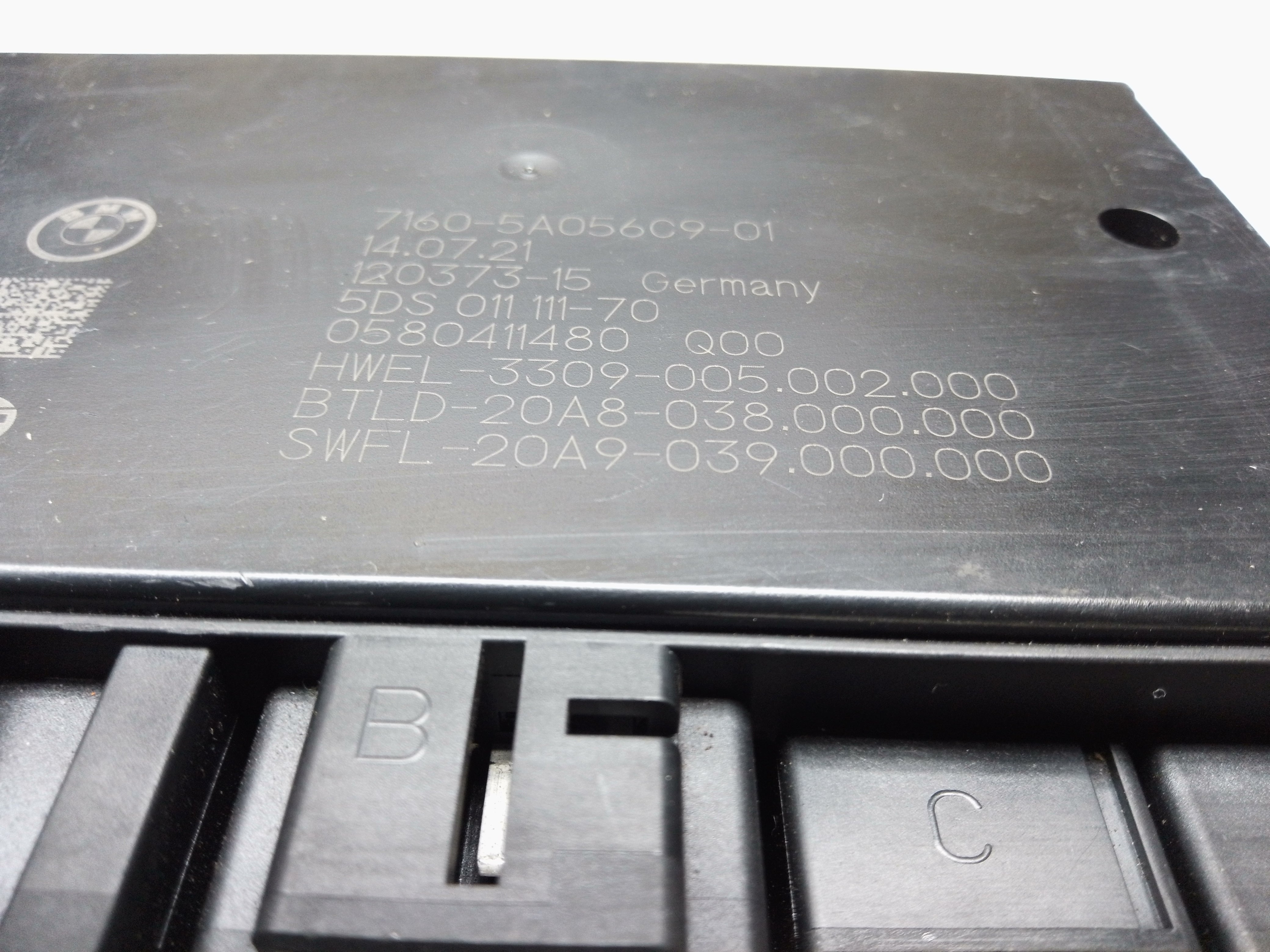 BMW G22 / G23 2021 Control Unit Trailer Hitch (5A056C9-01)