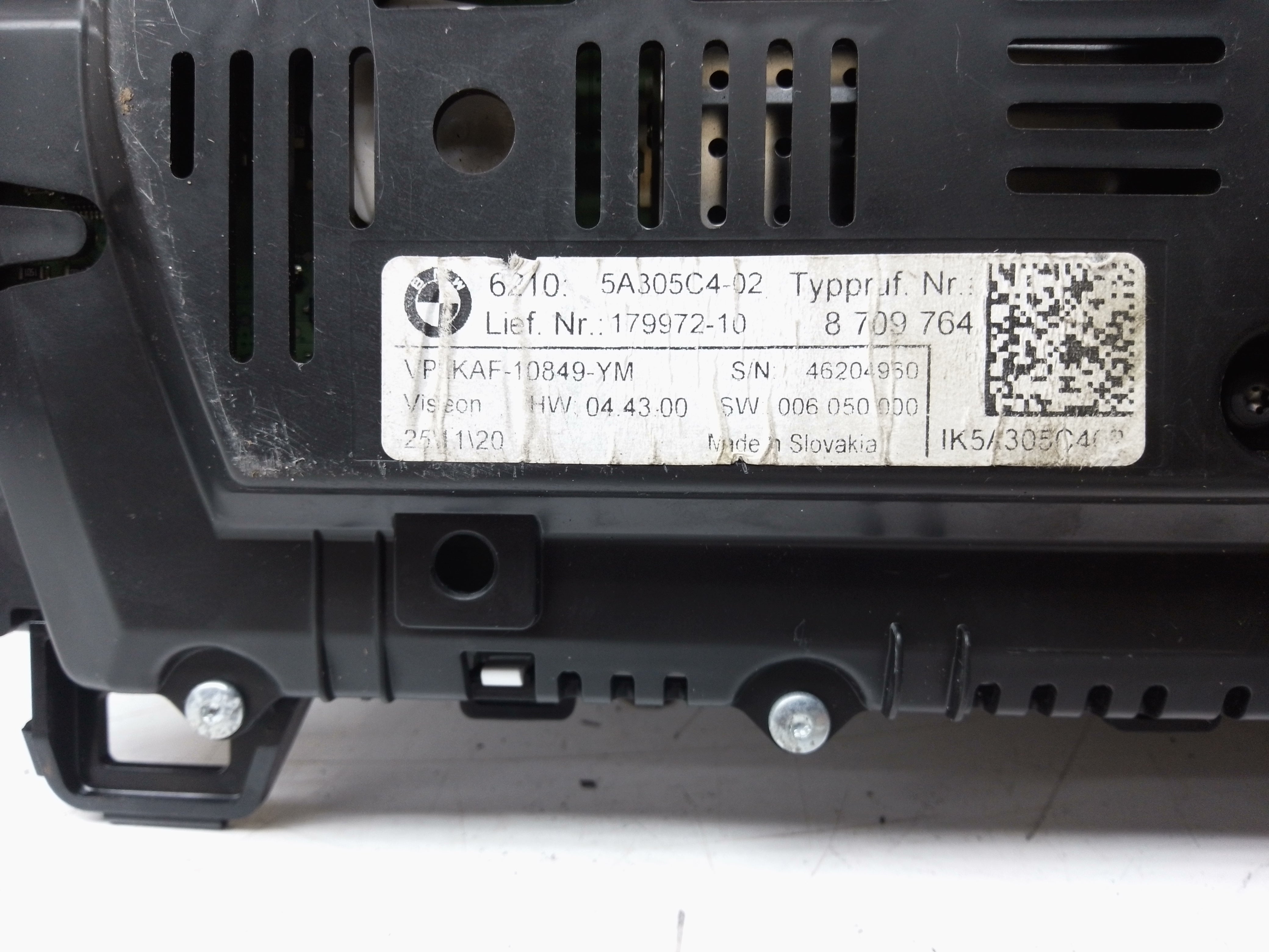 BMW 1 Series F40 / F44 Instrument Cluster Speedometer 5A305C4-02 – 2019–2025