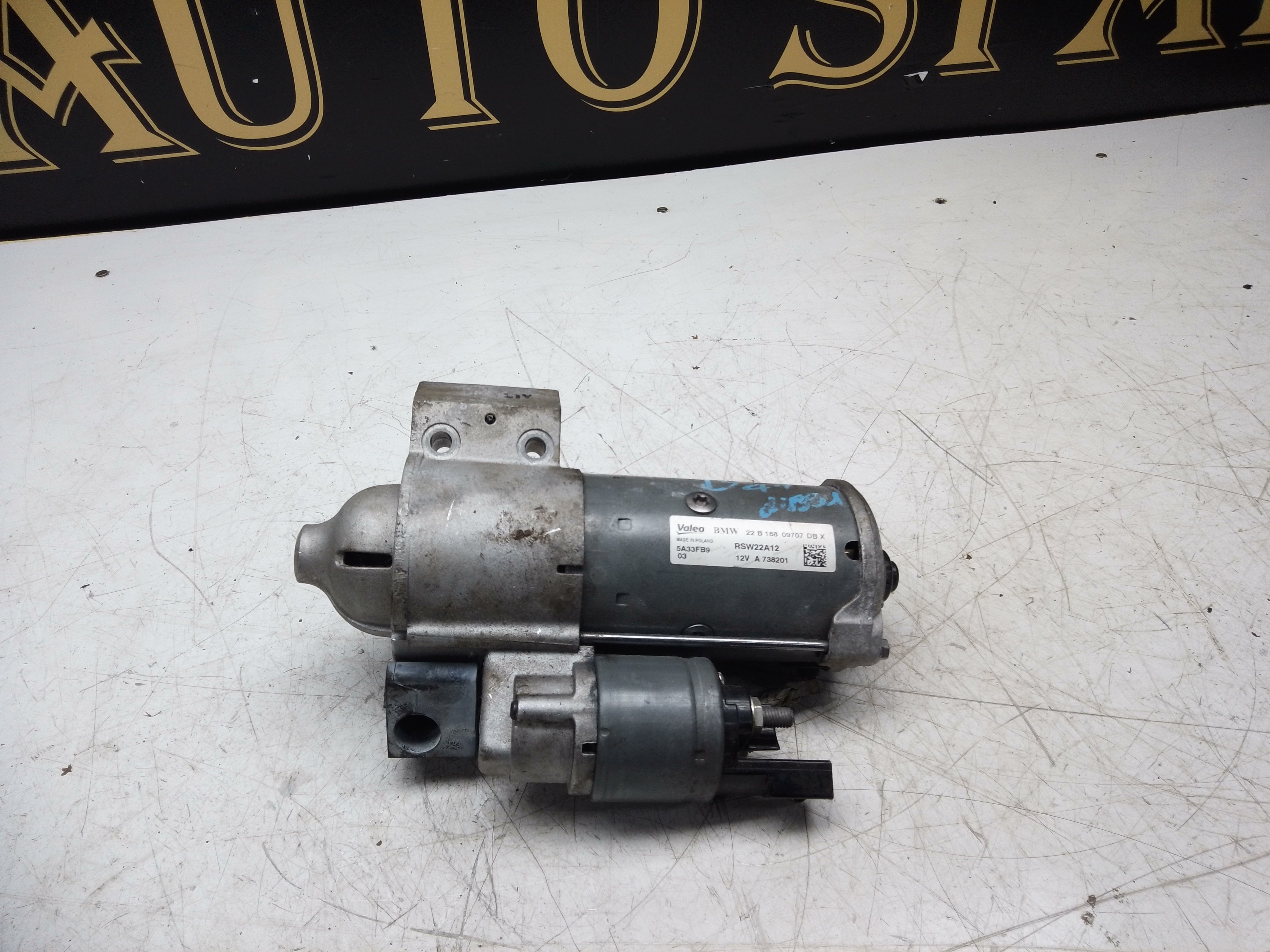 BMW 3 Series G20 G21 2018–2024 Starter Motor (RSW22A12) (5A33FB9)