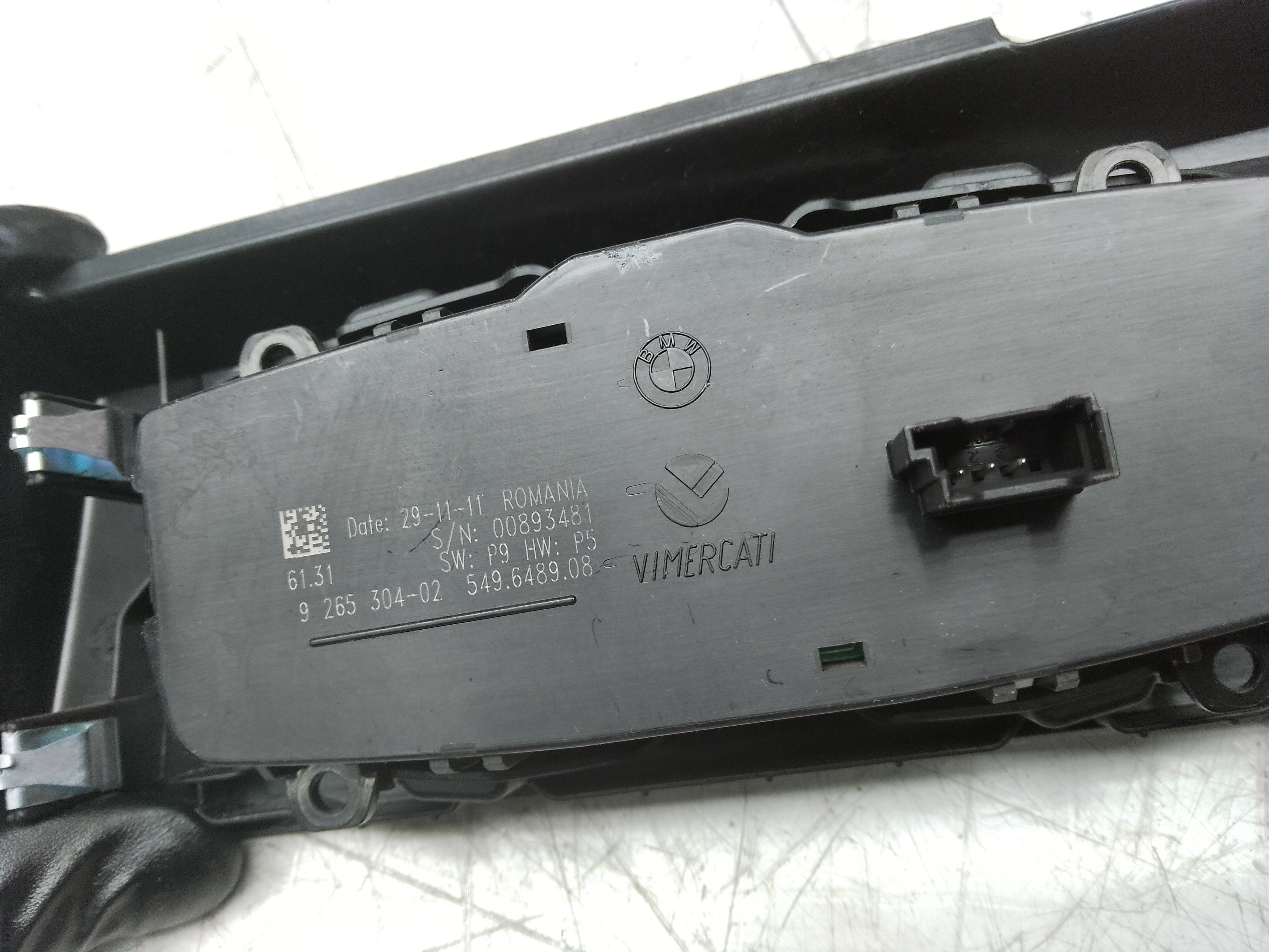 BMW 1 Series F20 F21 Headlight Control Switch & Trim (9211306)