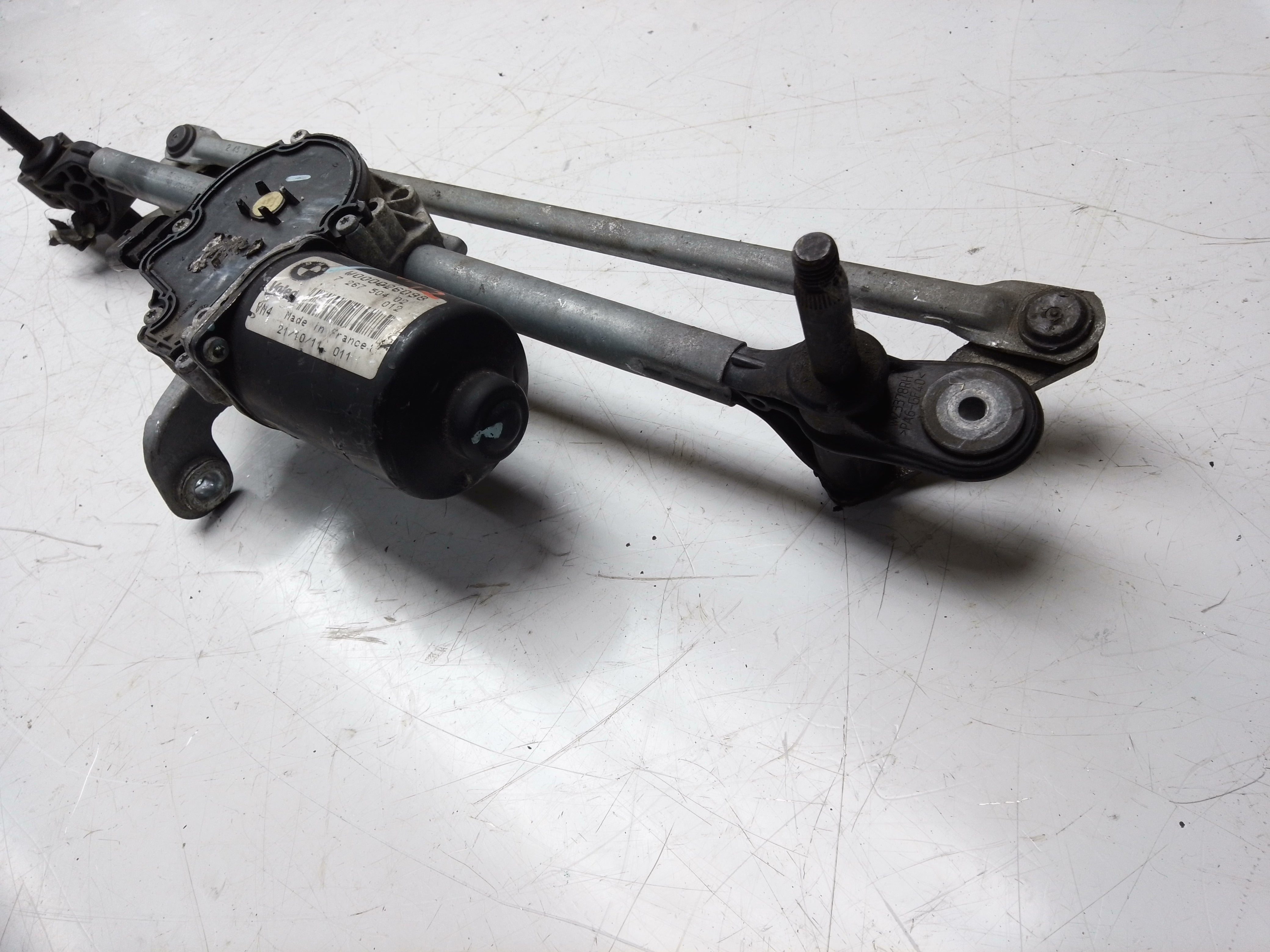 BMW 3 Series F30 2012 Front Wiper Motor & Linkage (W000026098) (726750403)