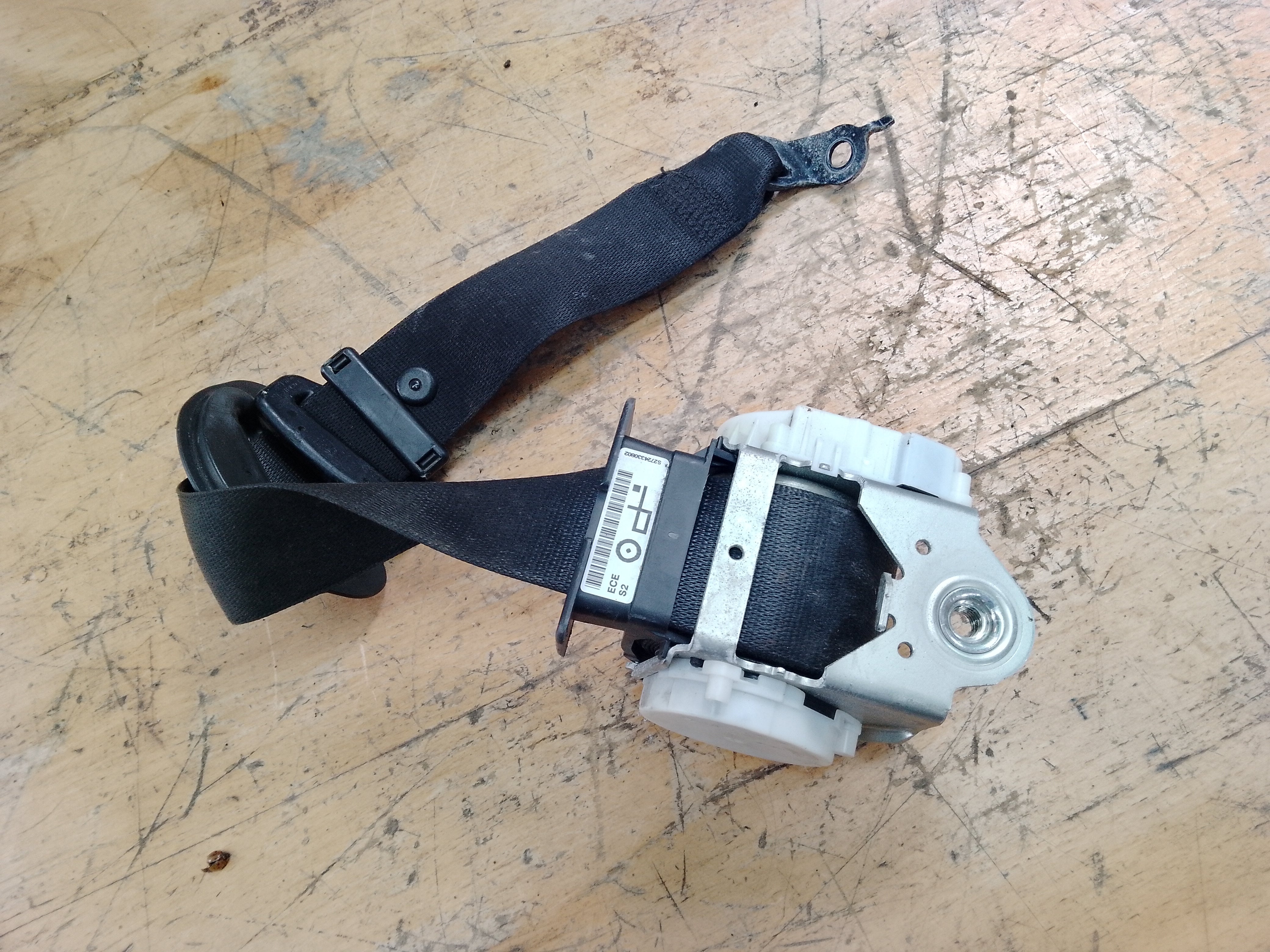 BMW 3 Series F30 2012–2016 Right Driver’s Seat Belt (34078319C) (A33059634B)