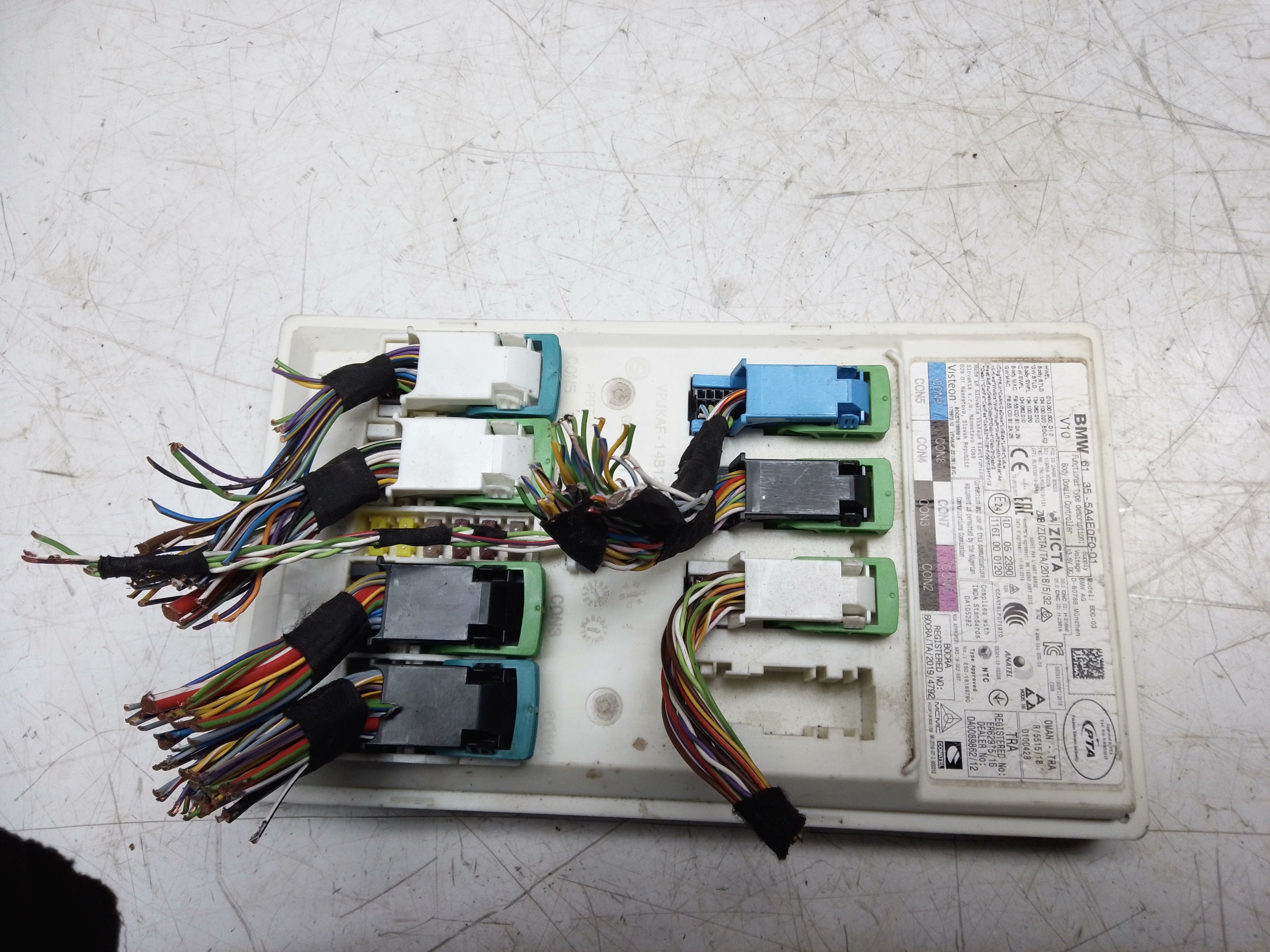 BMW iX3 G08 BDC Comfort Control Unit Module (5A4E0F0-01) (5A4E0F0)