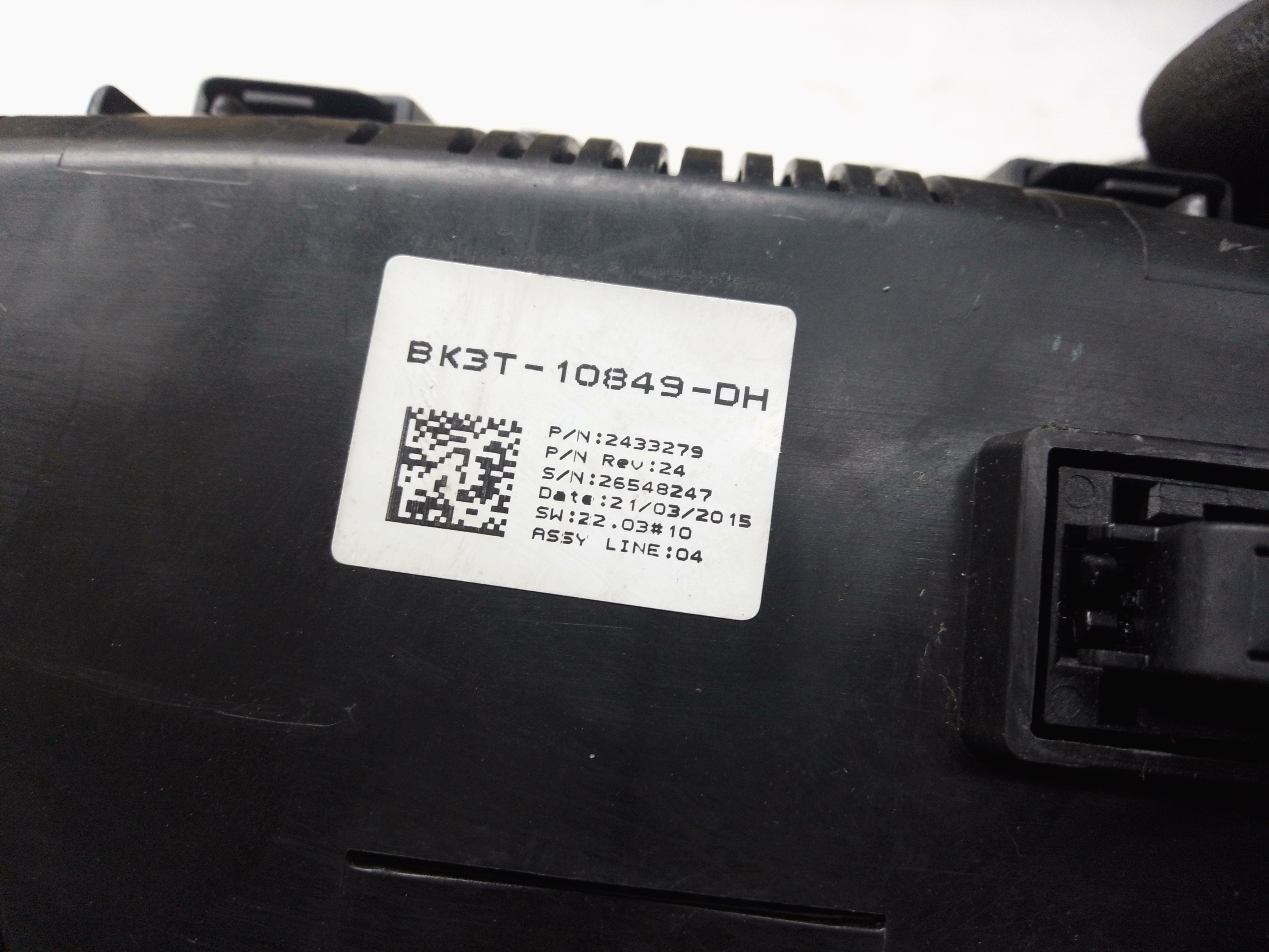 Ford Transit 2015 Custom Instrument Cluster (BK3T-10849-DH)