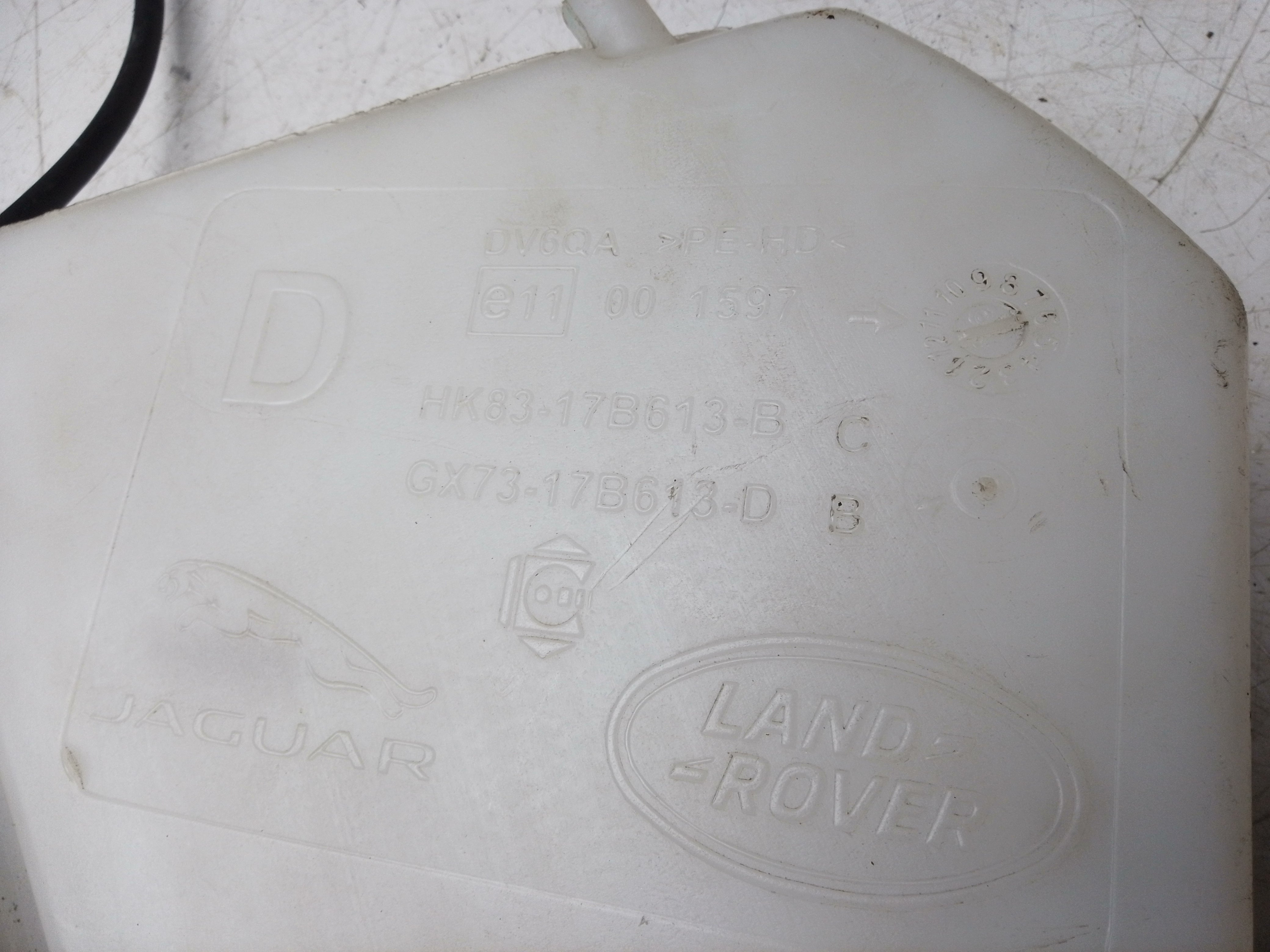 Jaguar XF X260 2016 Front Windscreen Washer Bottle (GX73-17B613-D)