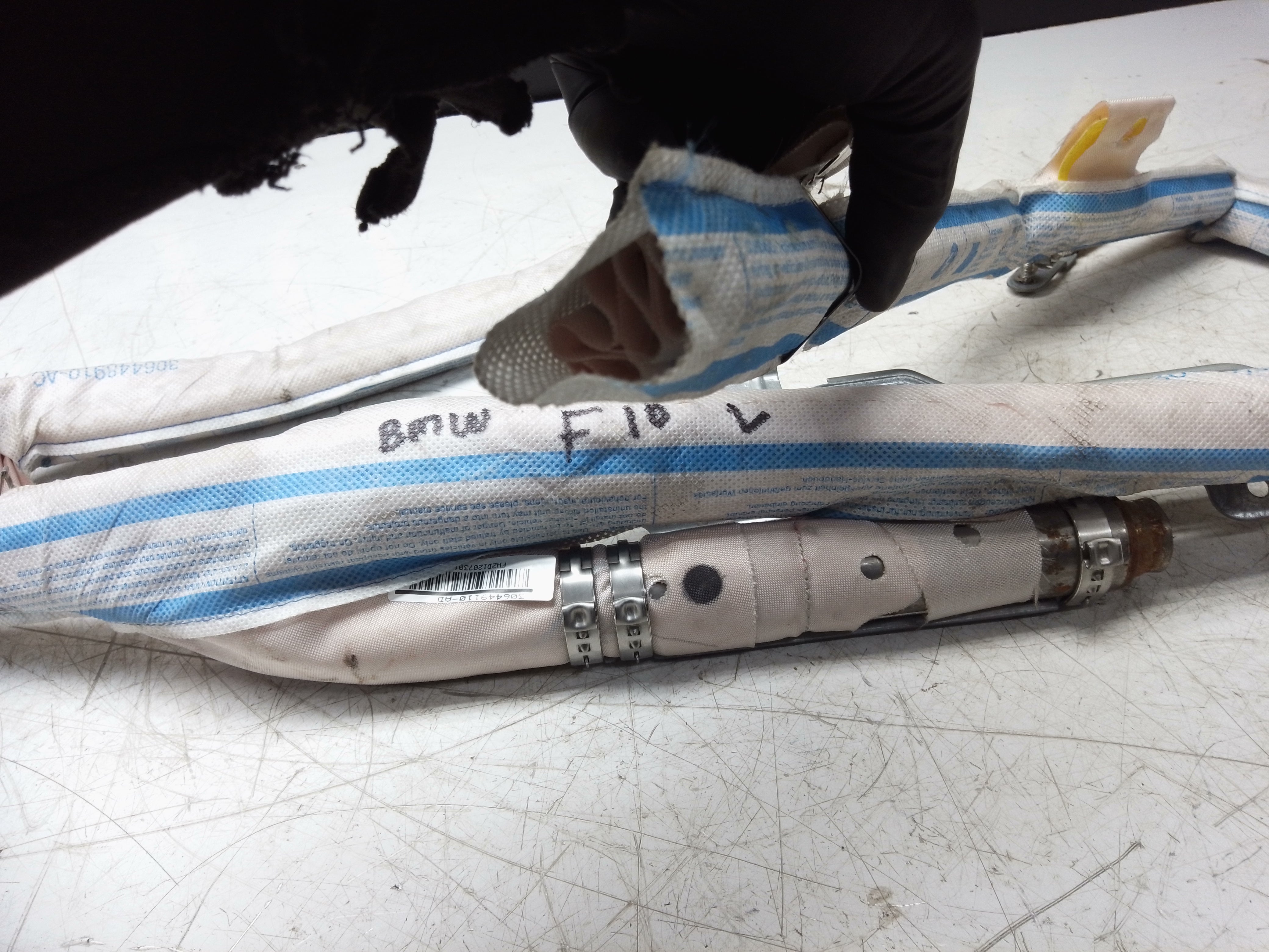 BMW 5 Series F10 2010–2016 Roof Curtain Airbag Left Side (84914341709)