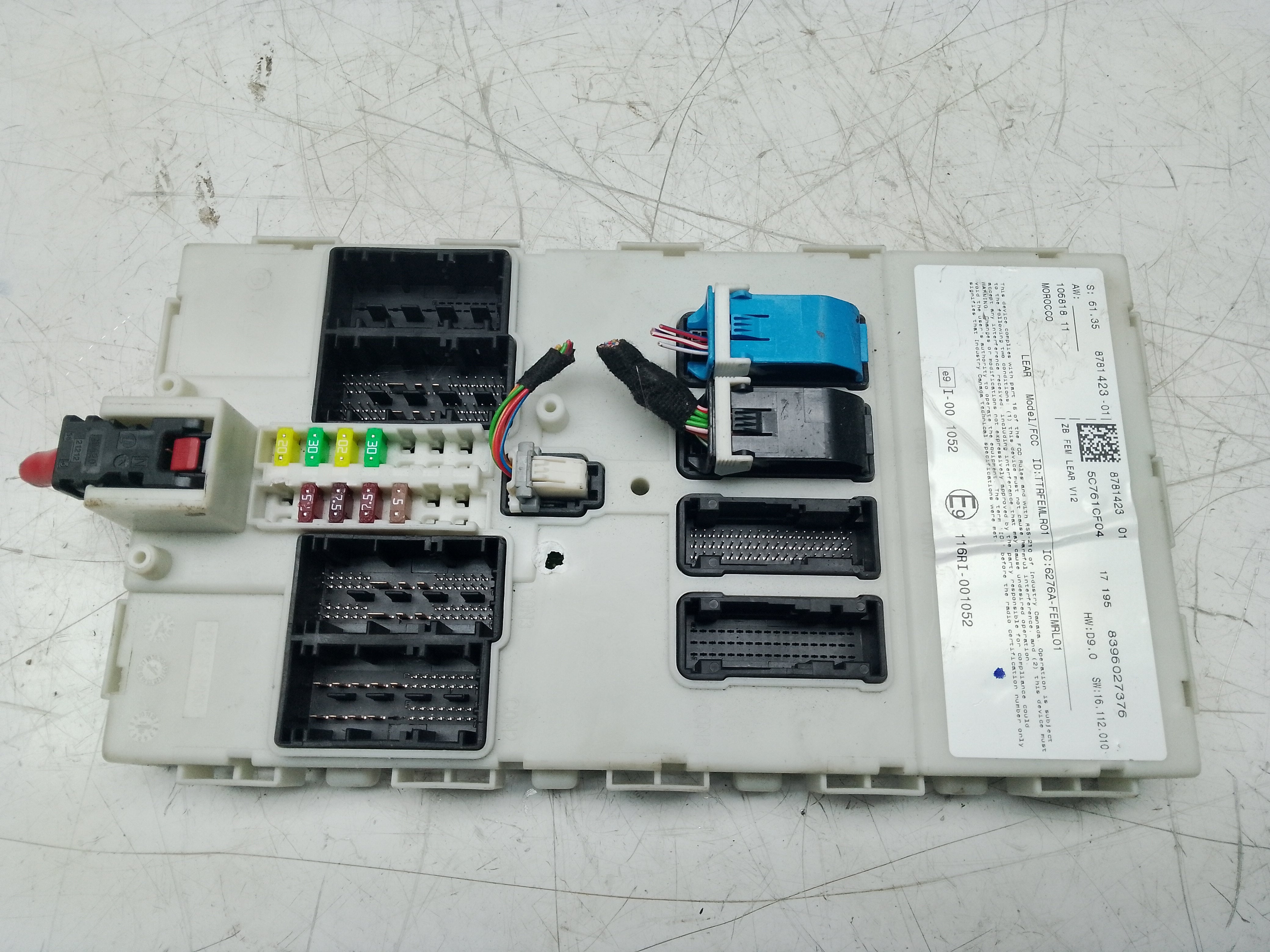 BMW 3 Series F30 Body Control Module (8781423) (5C761CF)