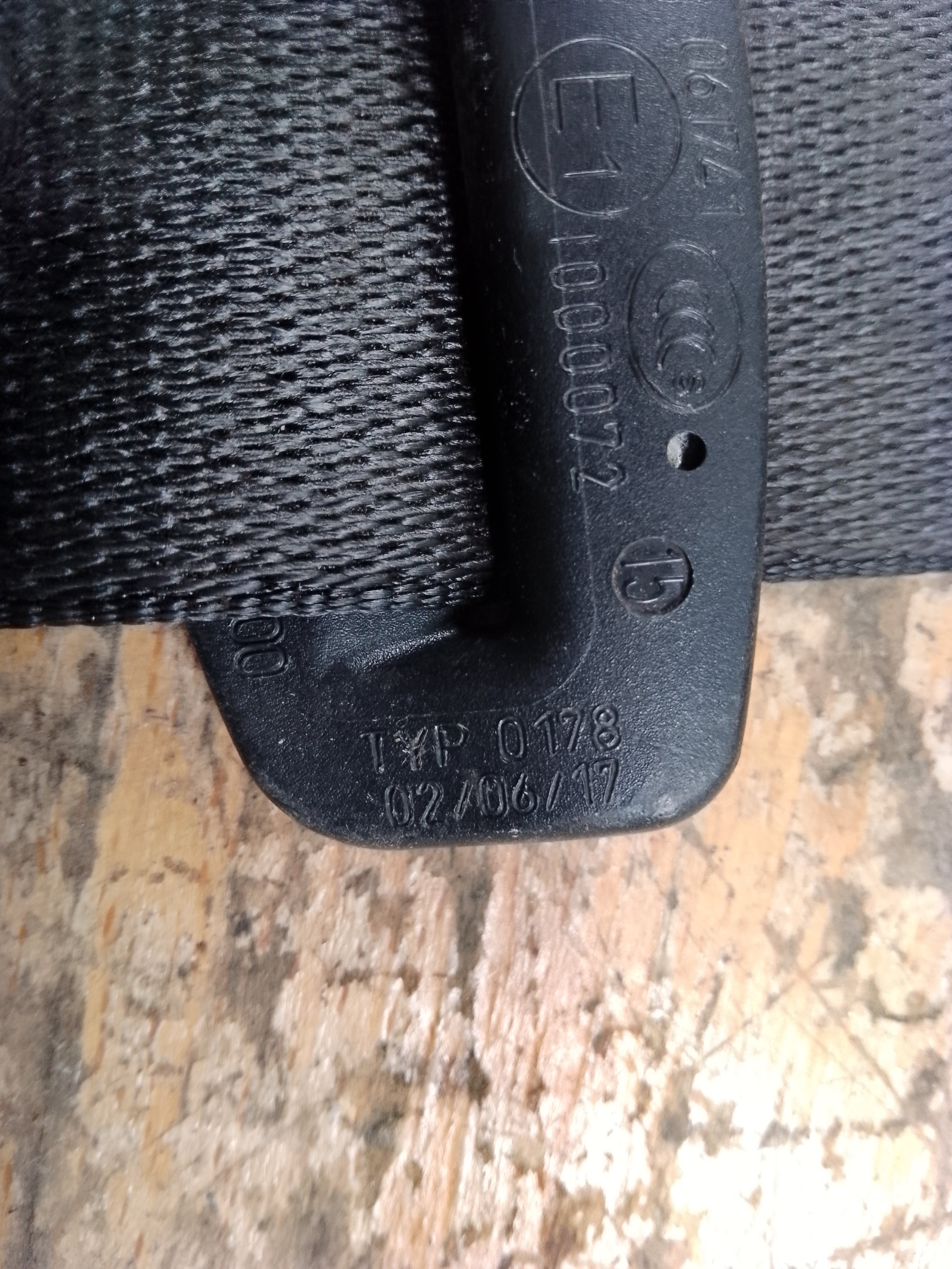 BMW 5 Series G30 2017 Rear Left or Right Seat Belt (639708700B)