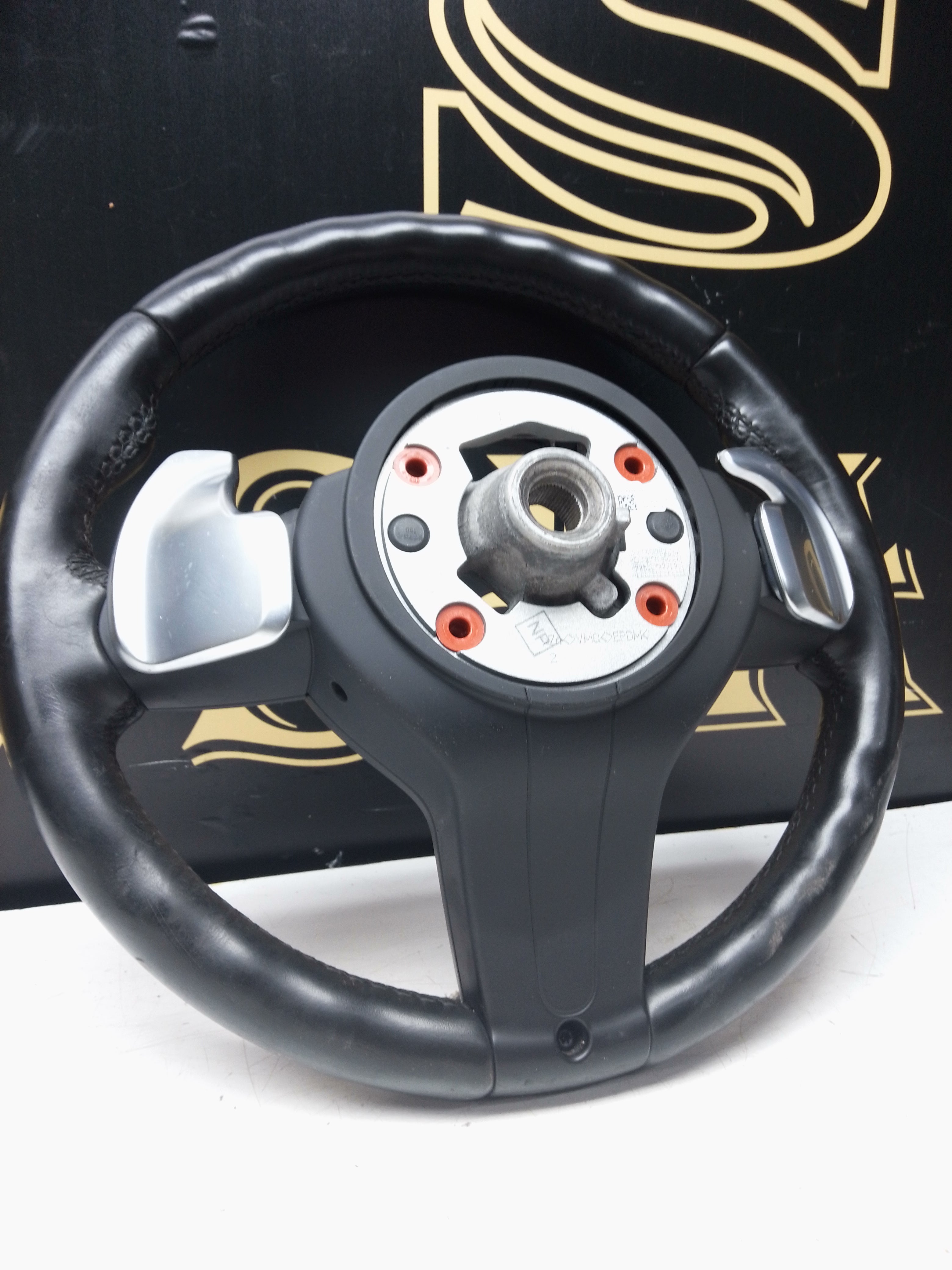 BMW F80 M3/F82/F83/M4/F87/M2 M Sport Heated Leather Steering Wheel – 2014–2021