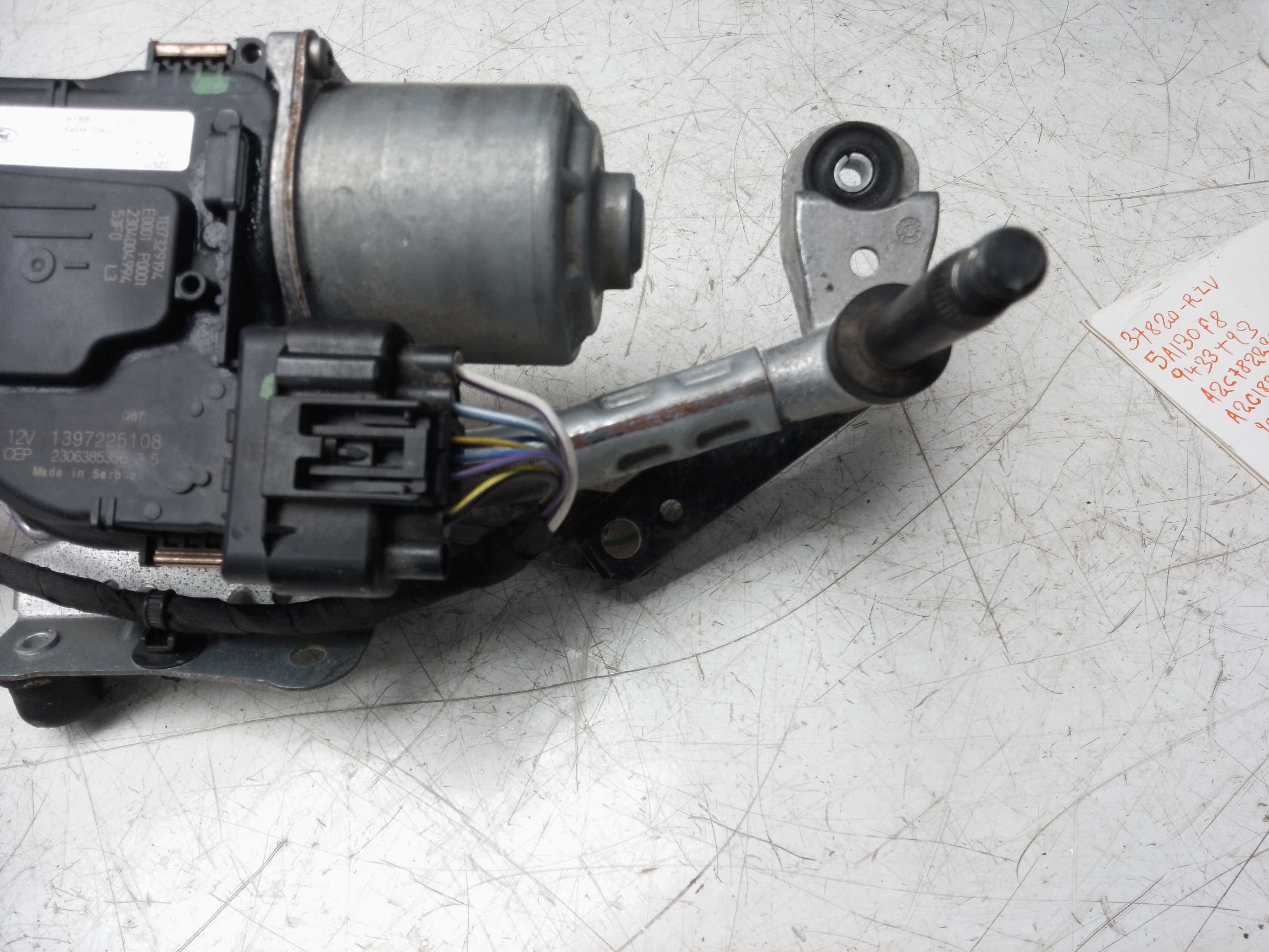 Ford Fiesta ST-Line Front Wiper Motor & Linkage (H1BB-17504-BE)