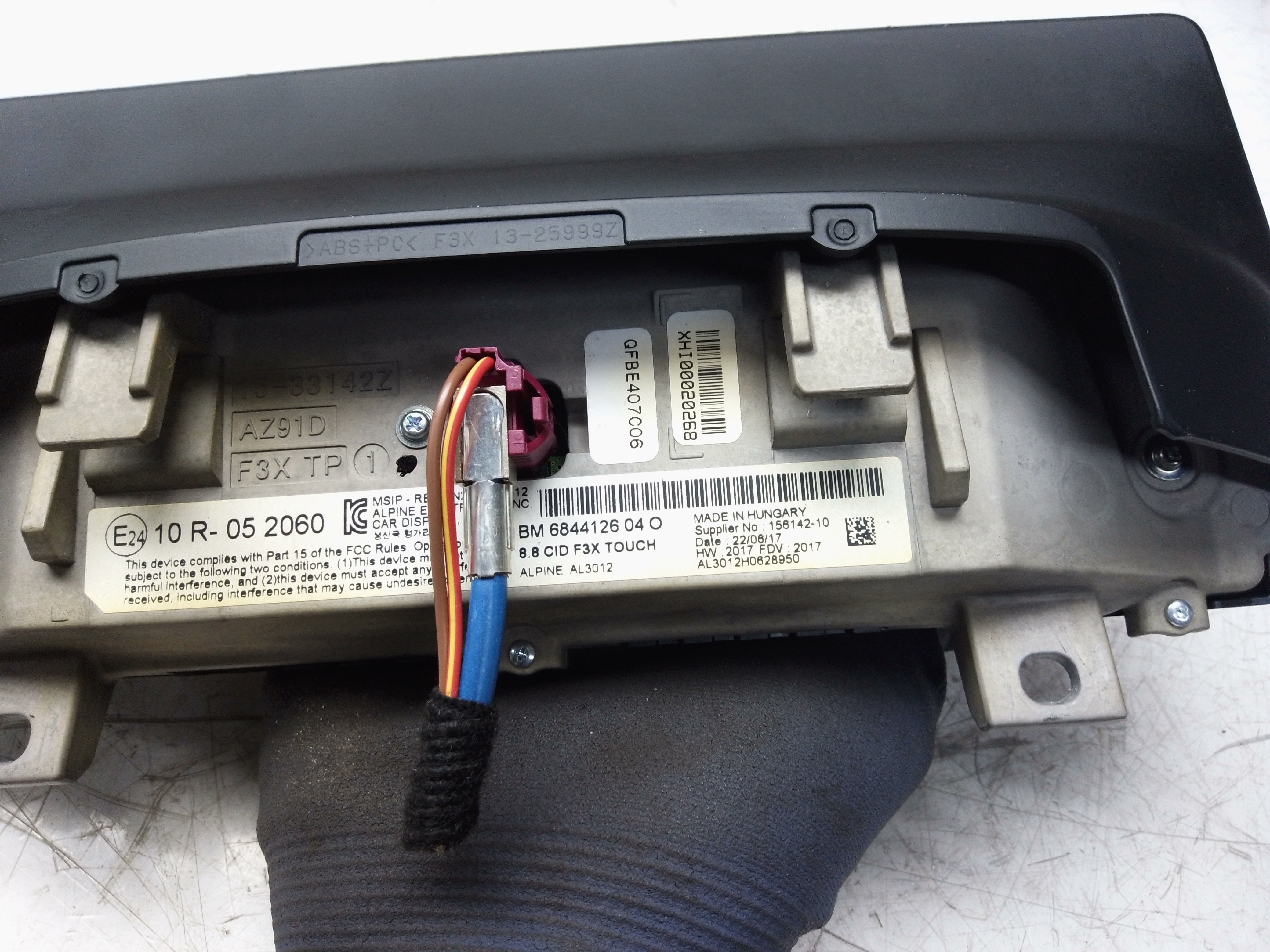 BMW 3 4 Series F30 F31 F32 F36 Complete NBT EVO HU System (8800147)