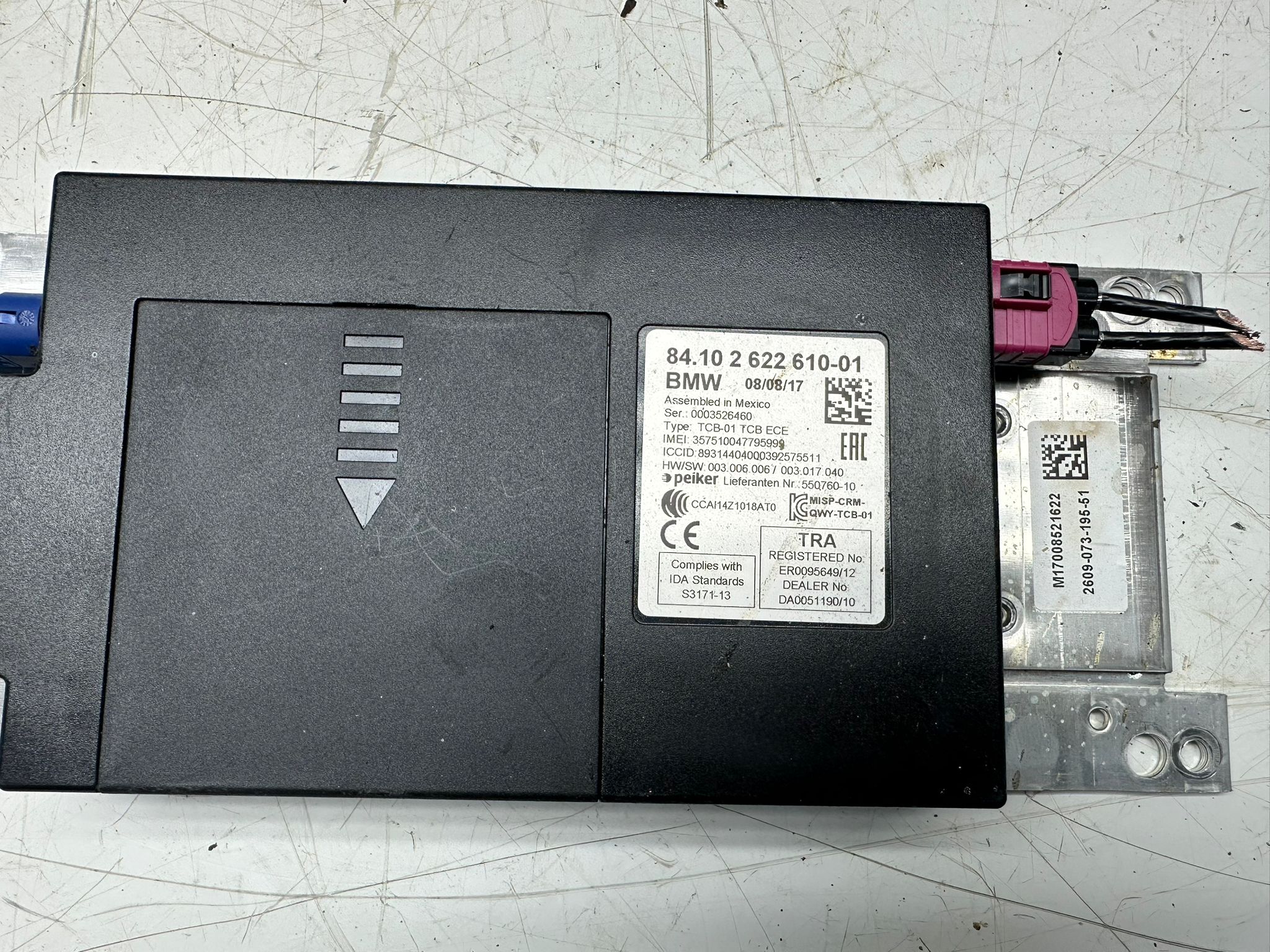 BMW 1 Series F20 LCI Bluetooth Control Unit (84.10 2622610-01) (2622610)