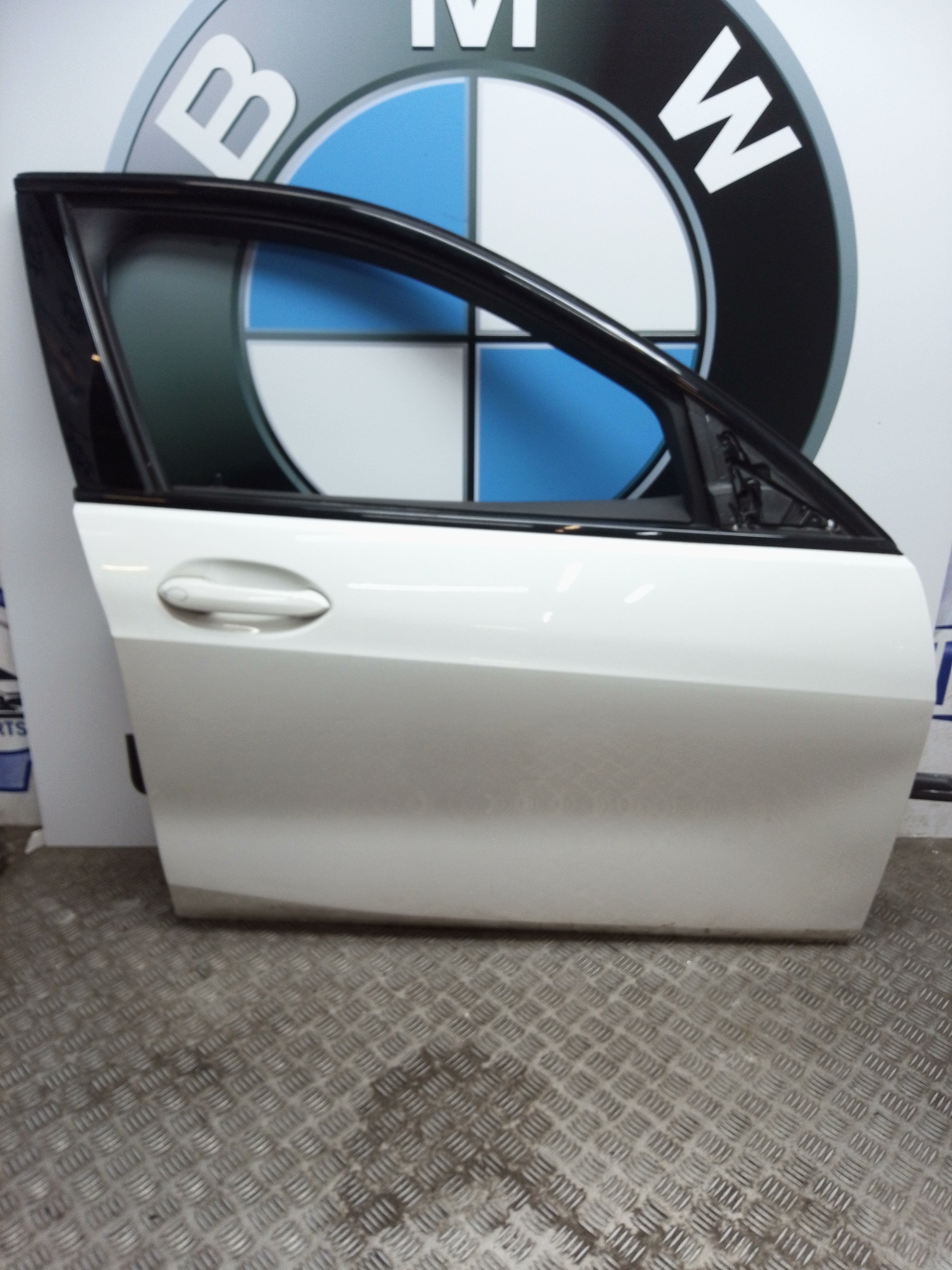 BMW 3 Series F30 Front Driver Side Door – White – 2012–2019