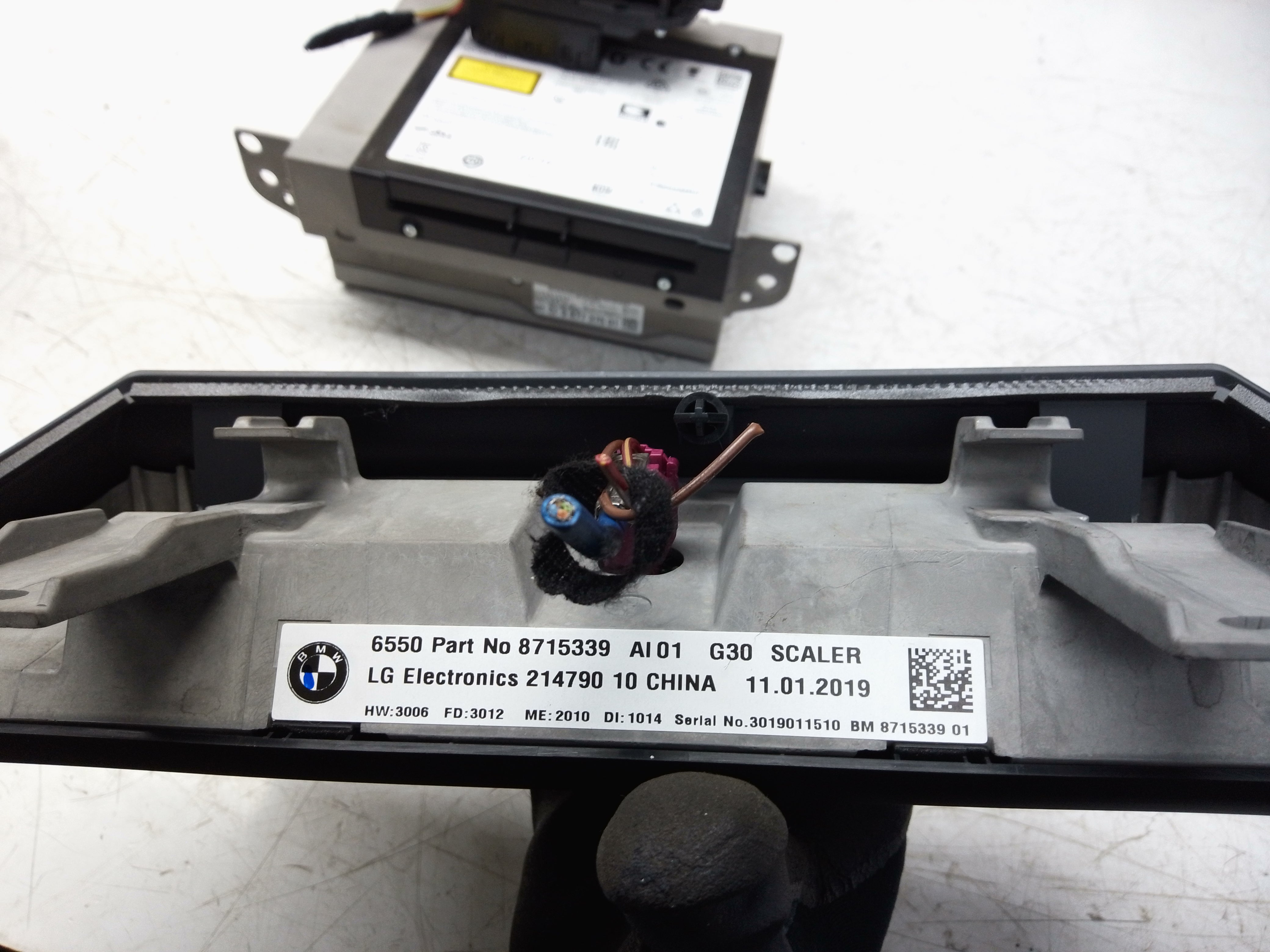 BMW 5 Series G30/G31 2019 NBT EVO Head Unit Set (9877375)