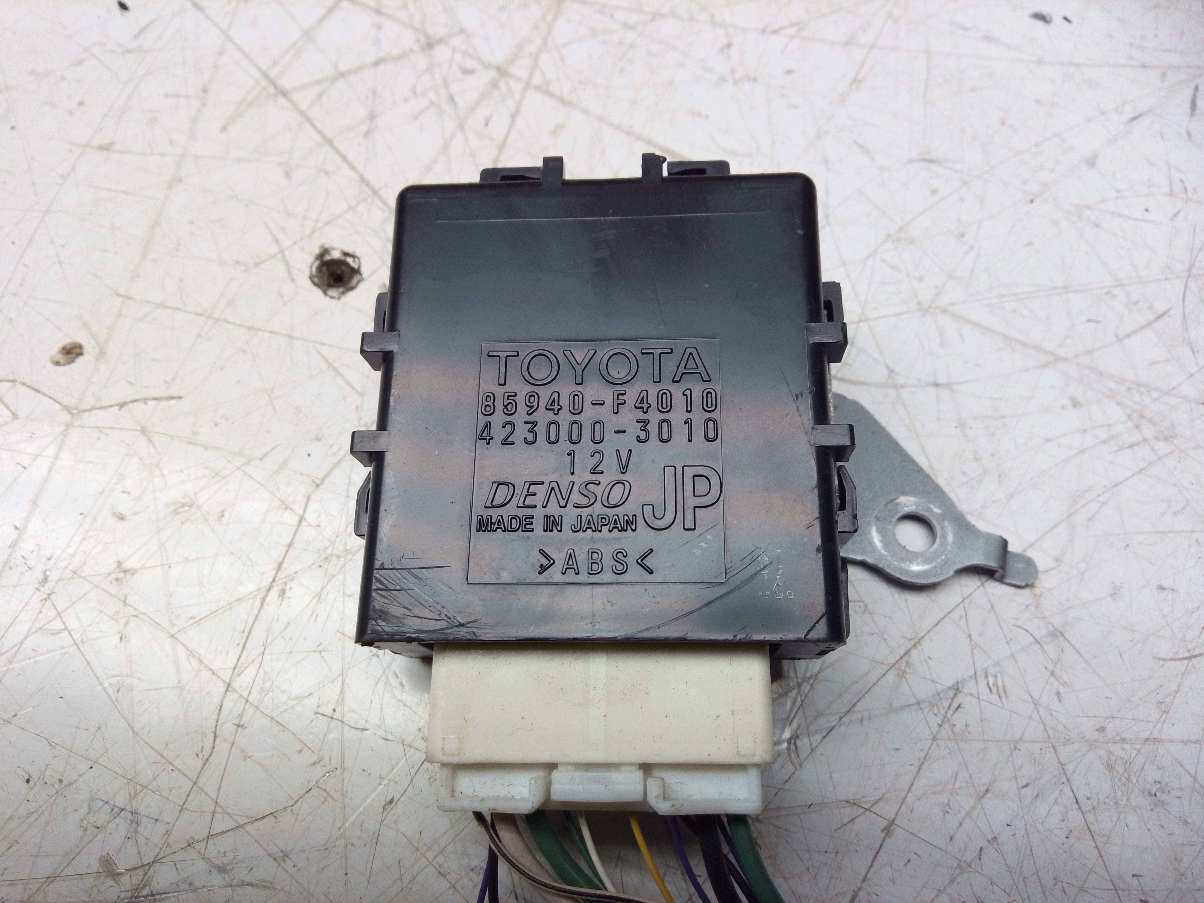 Toyota C-HR 2021 Wiper Control Module ECU Unit (85940-F4010)