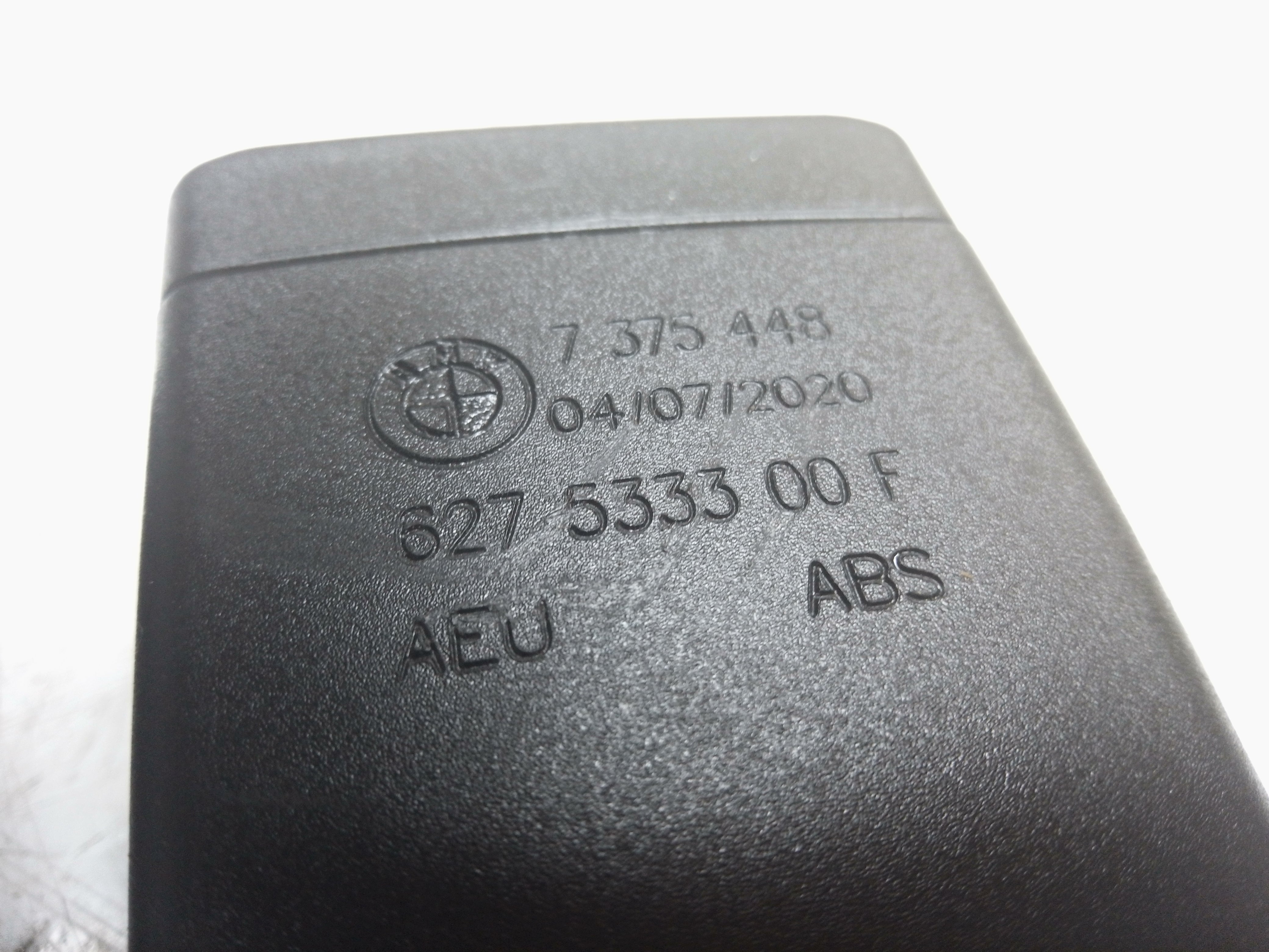 BMW 3 Series 2015 F30 F31 Rear Twin Double Seat Belt Buckle (7375448)