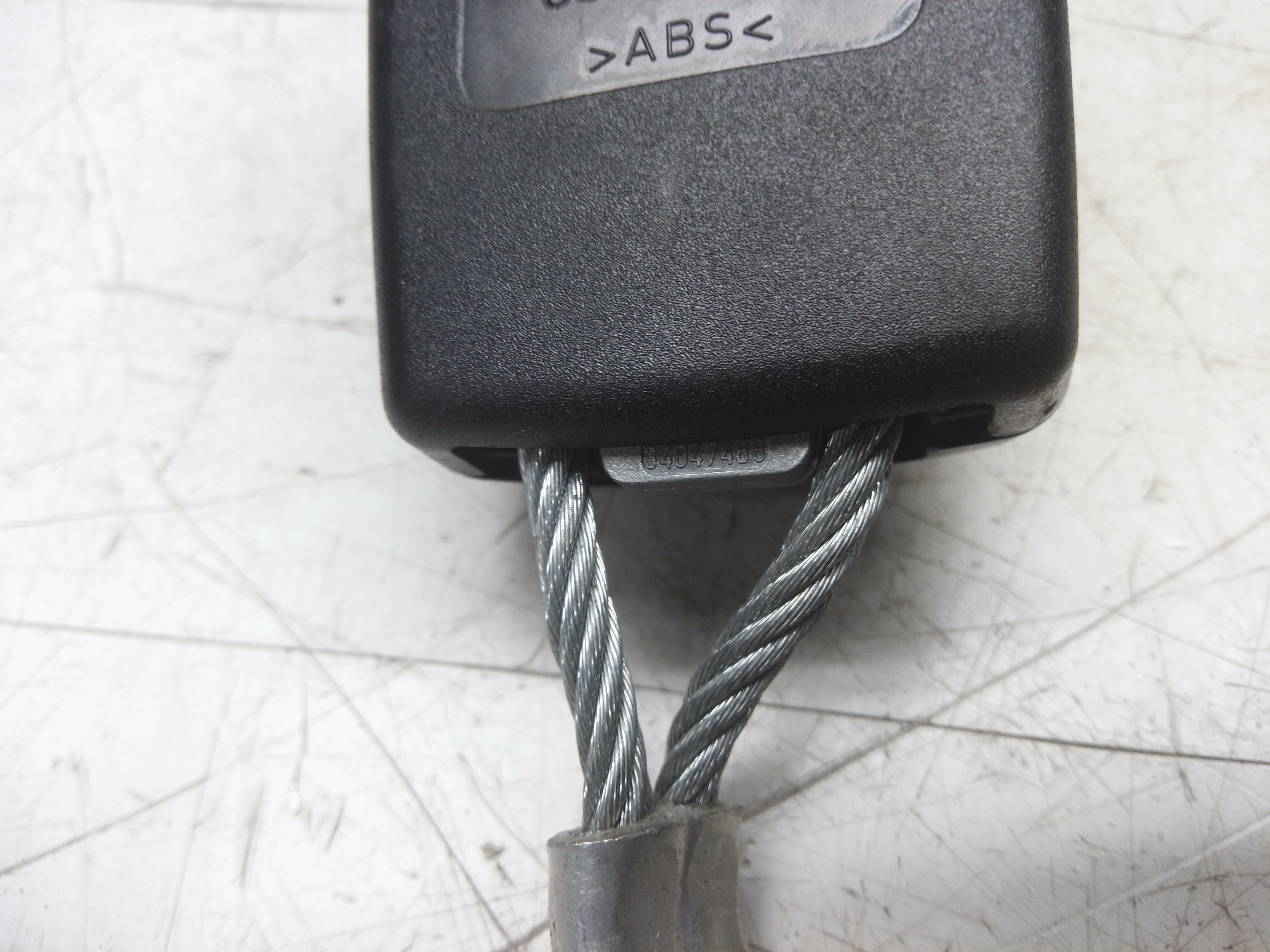 BMW 6 Series F06 Gran Coupe 2013 Left Rear Seat Belt Buckle (9172381)