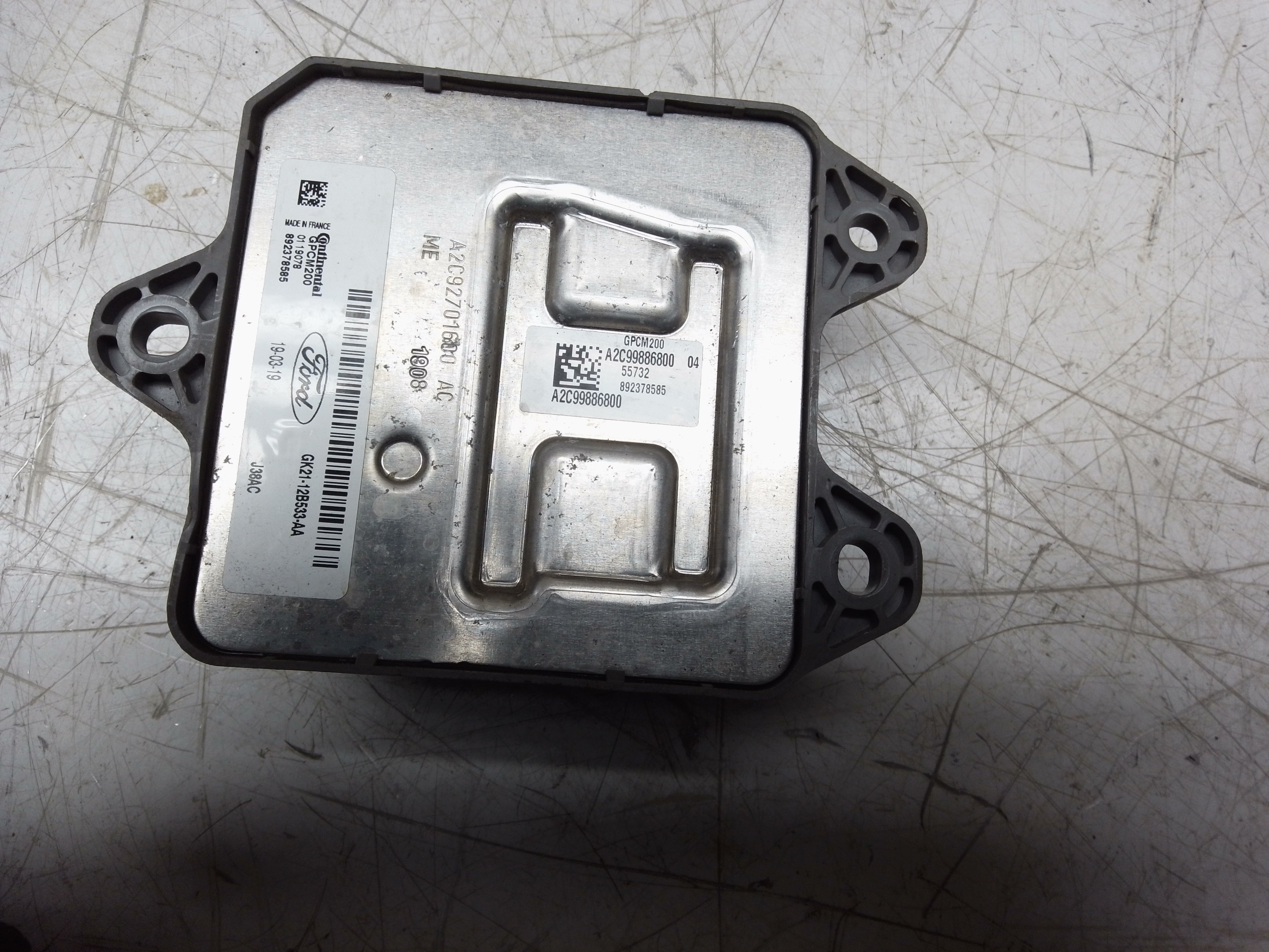 Ford Transit / Tourneo Connect 2016 Glow Plug Pre-Heat Relay (A2C92701600AC)