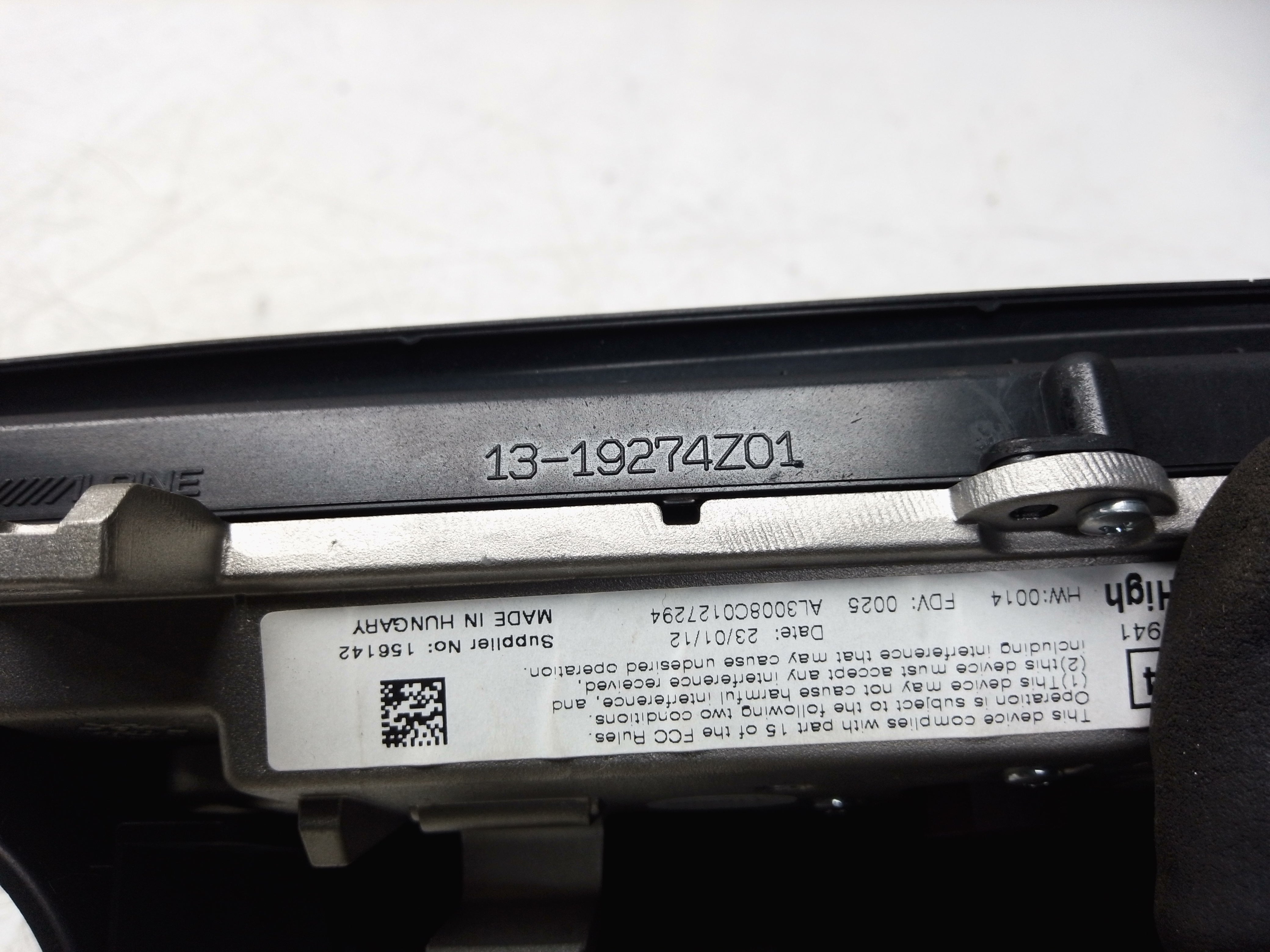 BMW 3 Series 2012 Multimedia Unit Set (9252004) (9267955) (927789301)