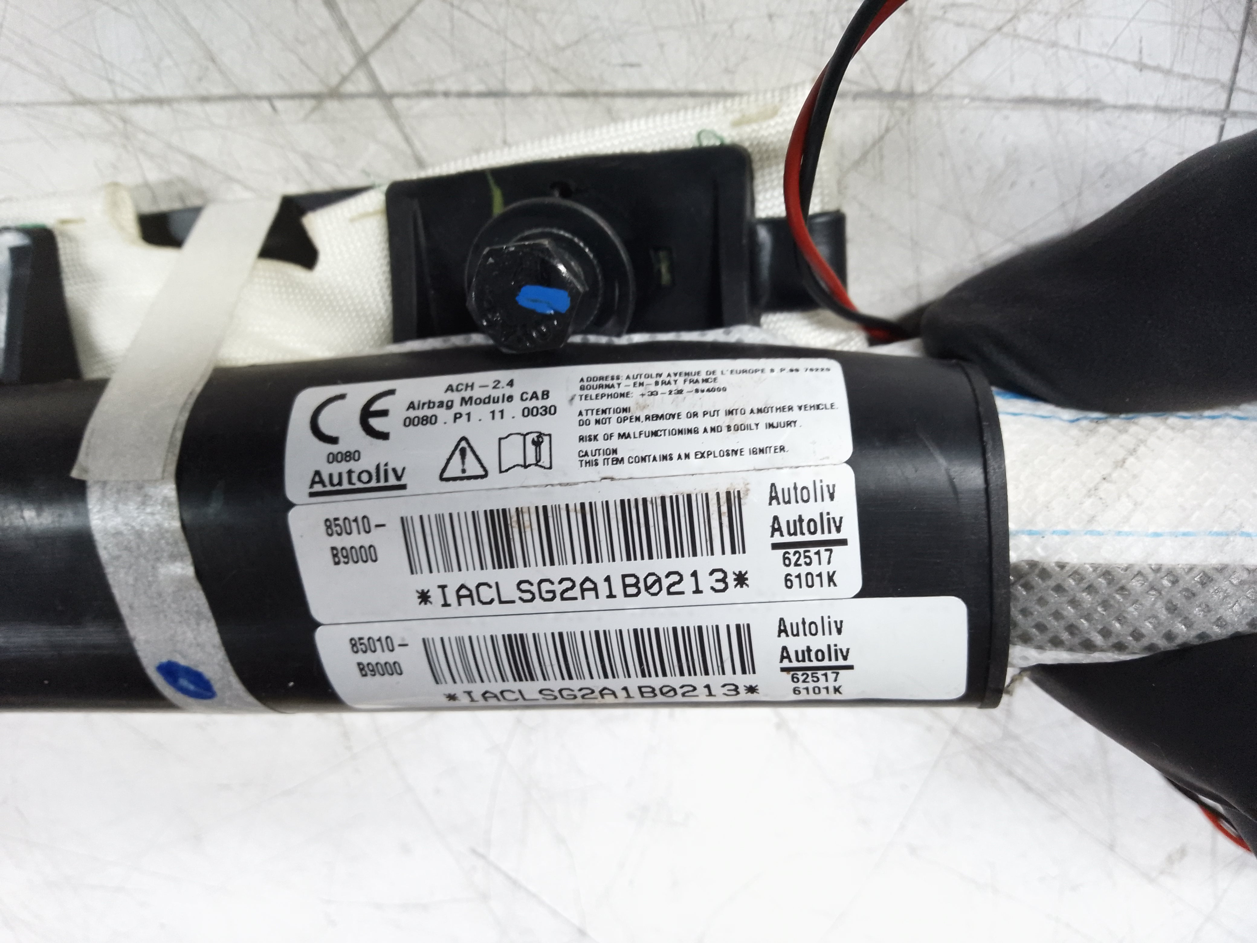 Hyundai i10 2013–2019 Left Nearside Roof Curtain Airbag (85010-B9000)