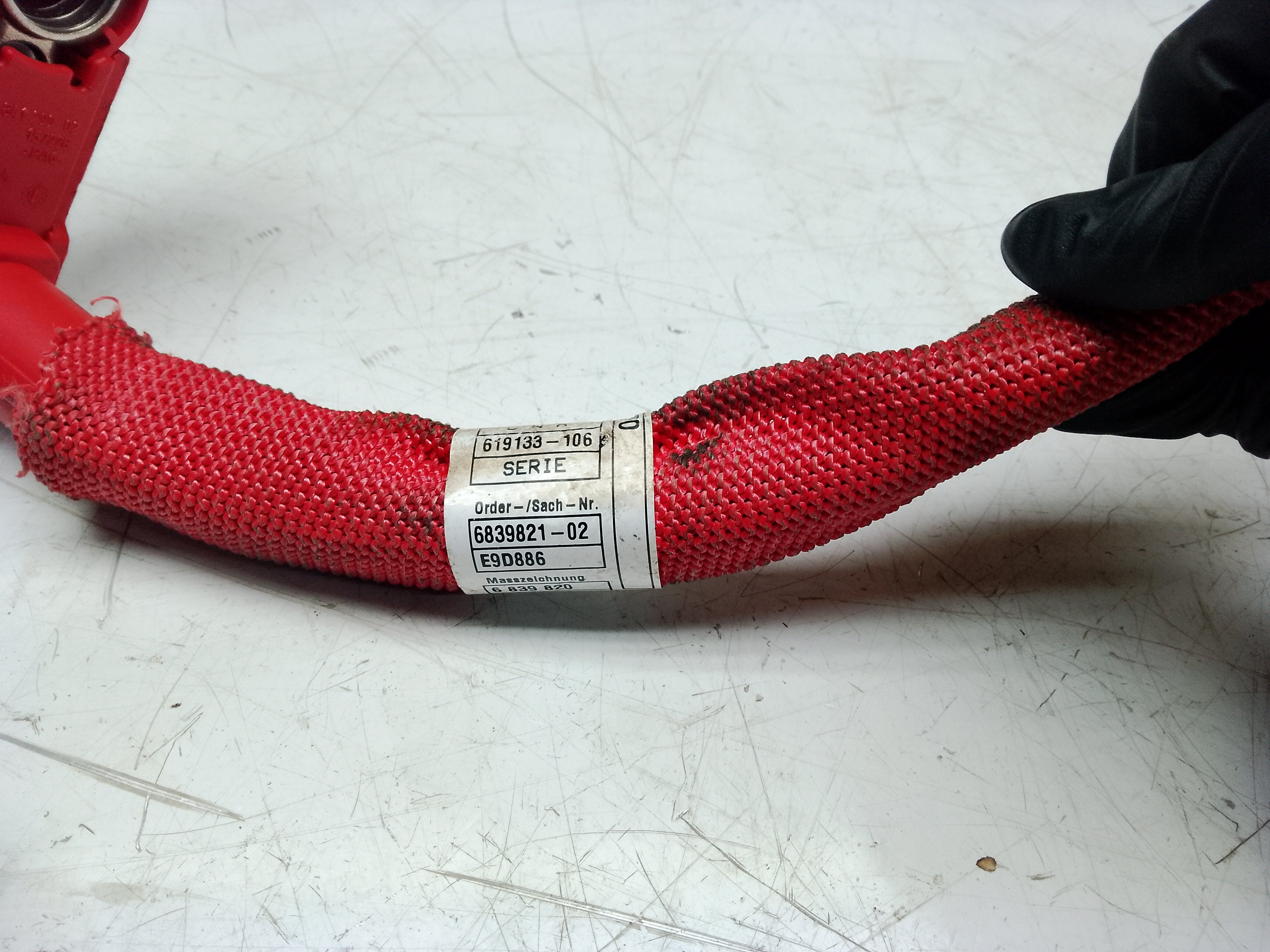 BMW X3 G01 2021 Positive battery cable (6839820)