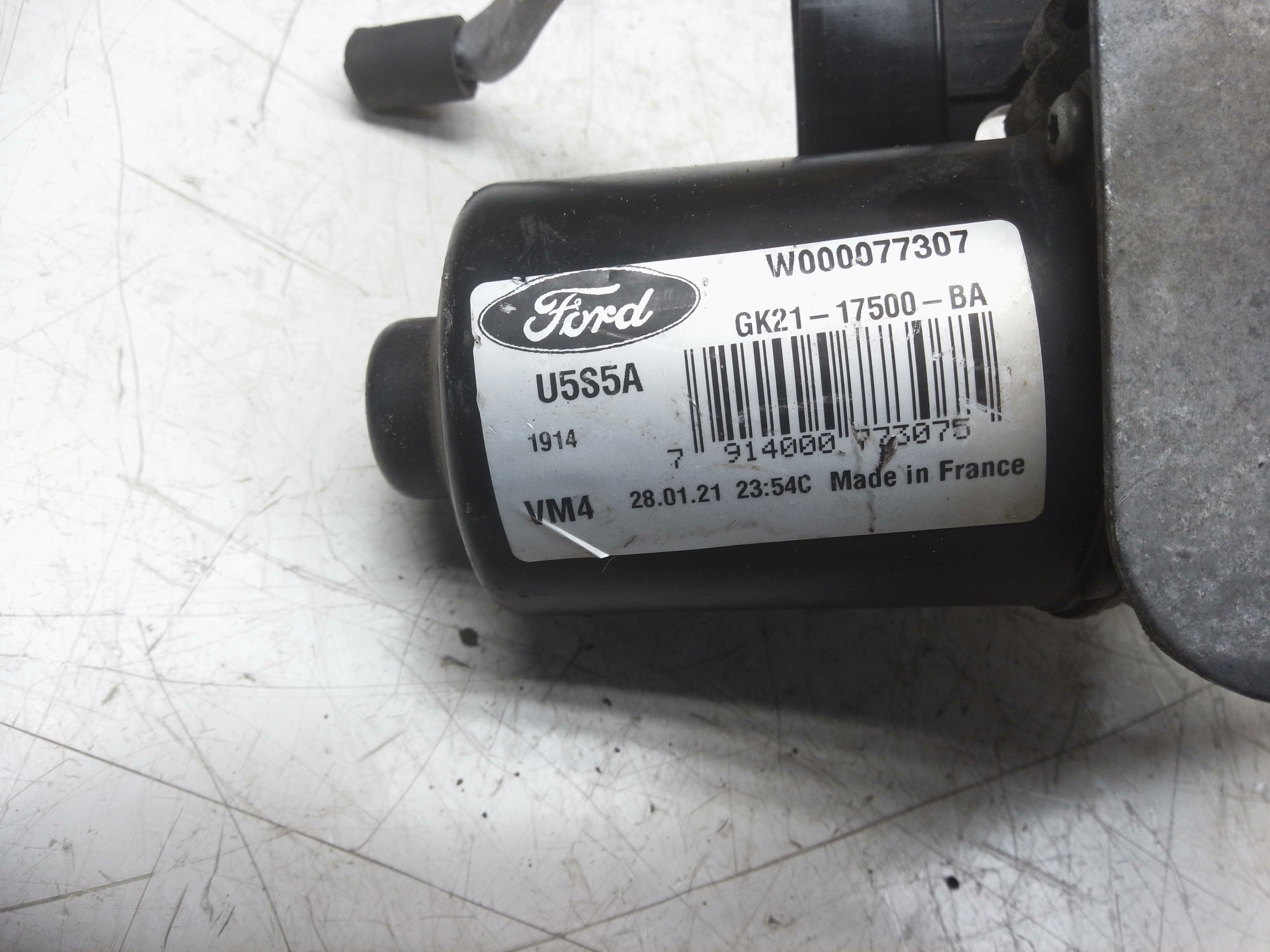 Ford Transit Custom 320 2021 Limited Wiper Motor Right Side (GK2117500BA)