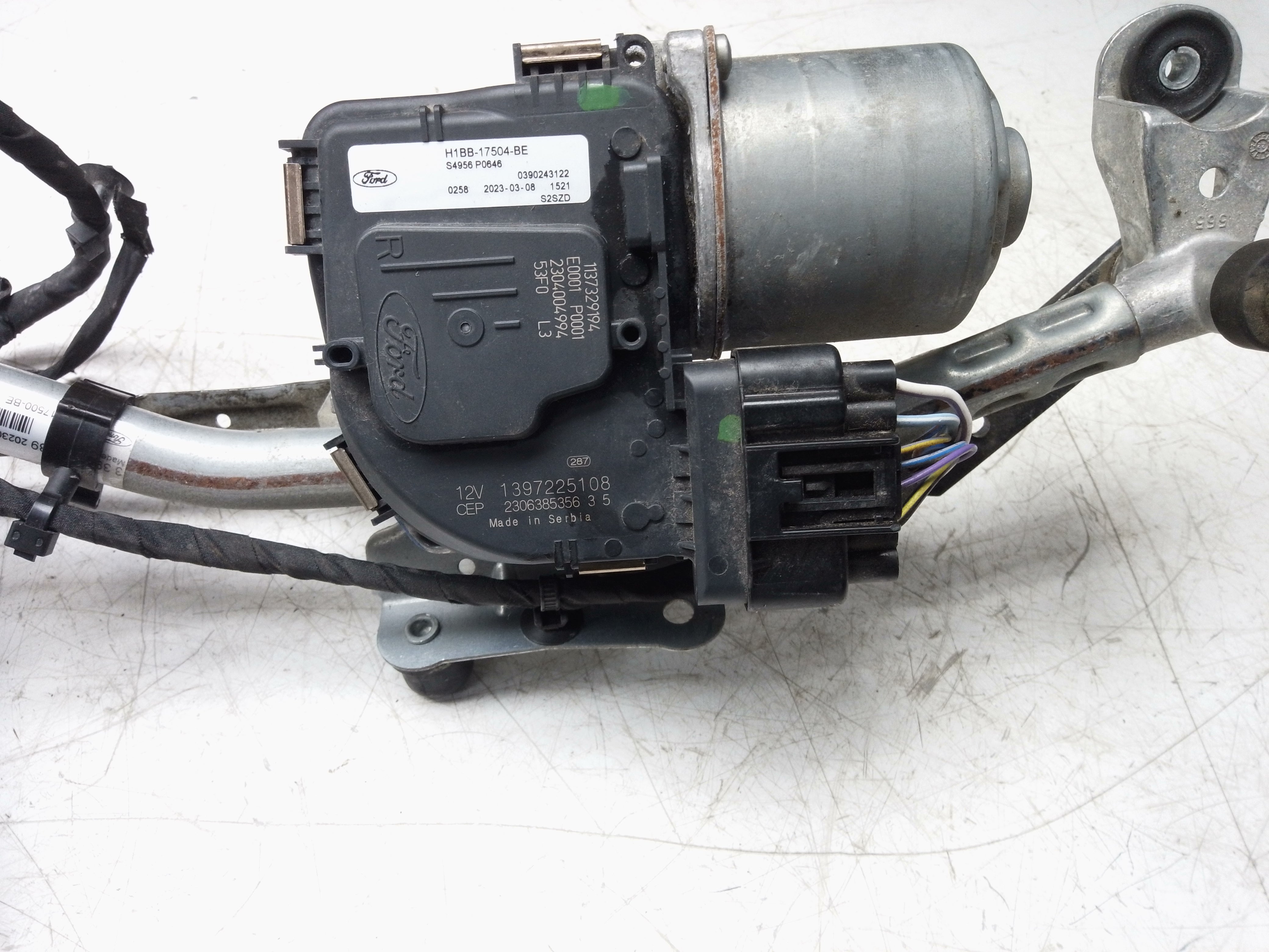 Ford Fiesta ST-Line Front Wiper Motor & Linkage (H1BB-17504-BE)