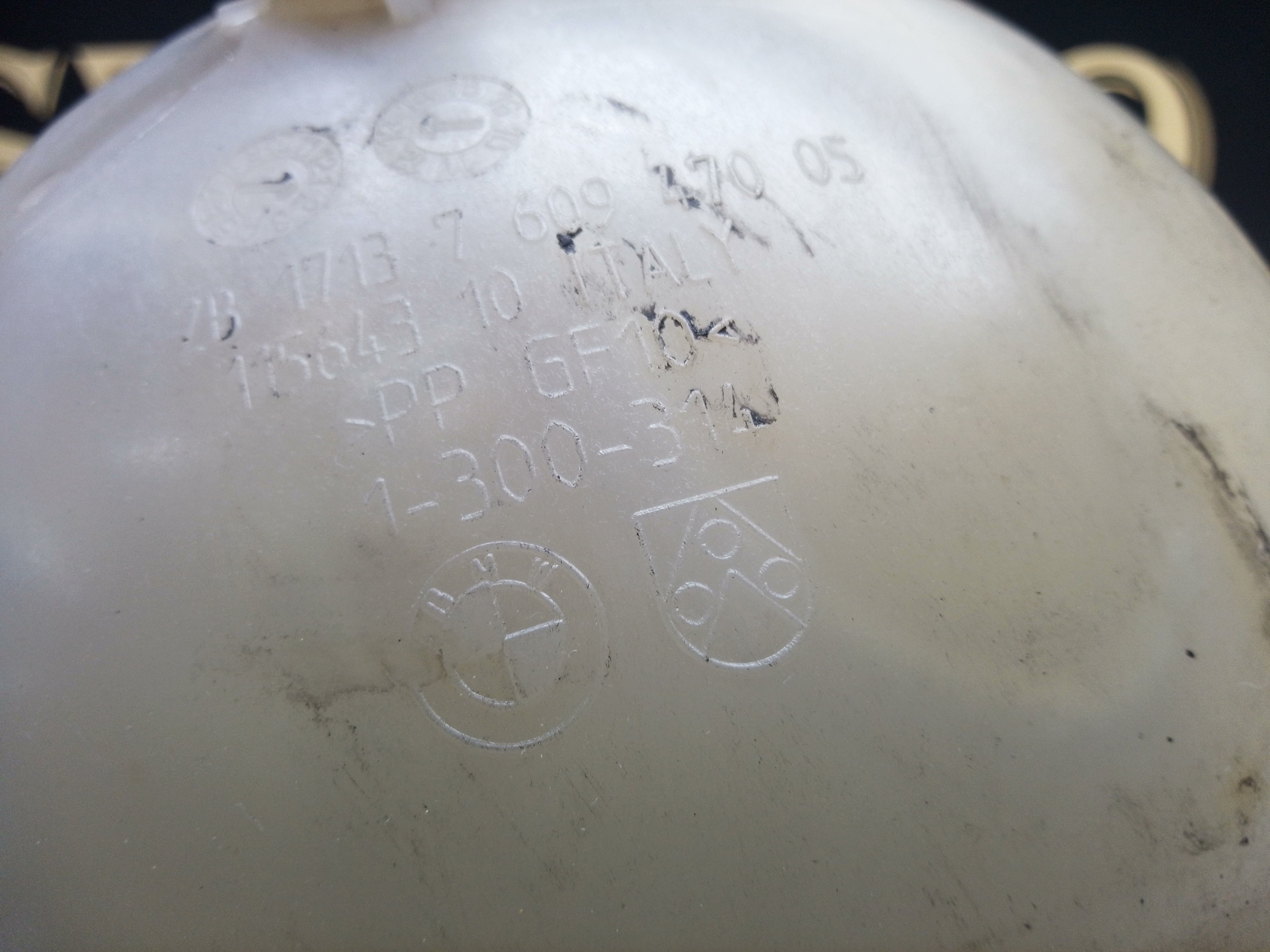 BMW 1 Series F20 2012 1.6 Expansion Tank (1713760947005) (11564310)