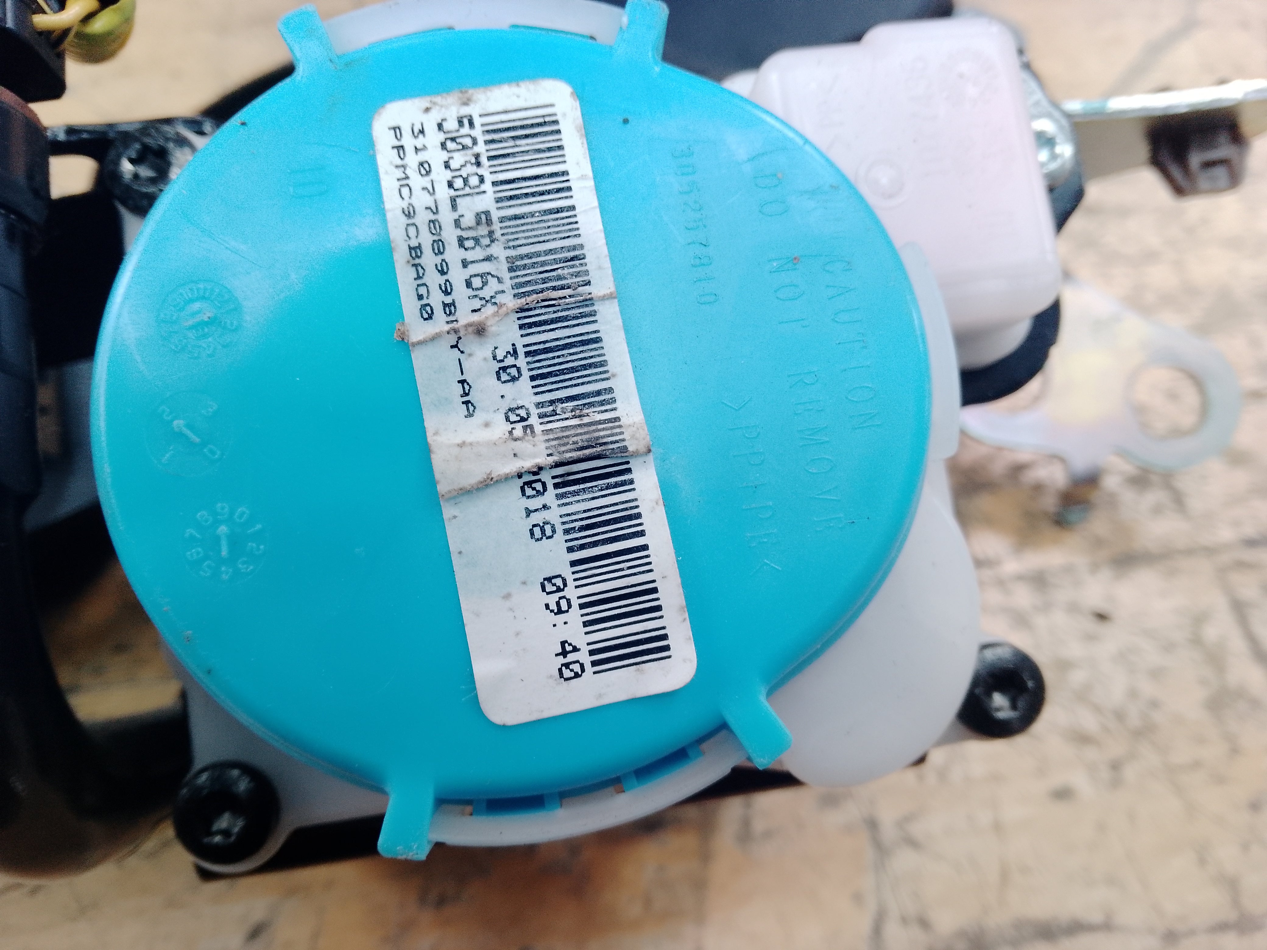 Toyota C-HR 2017-2023 Rear Right Seat Belt (73360-F4011) (73360F4011)