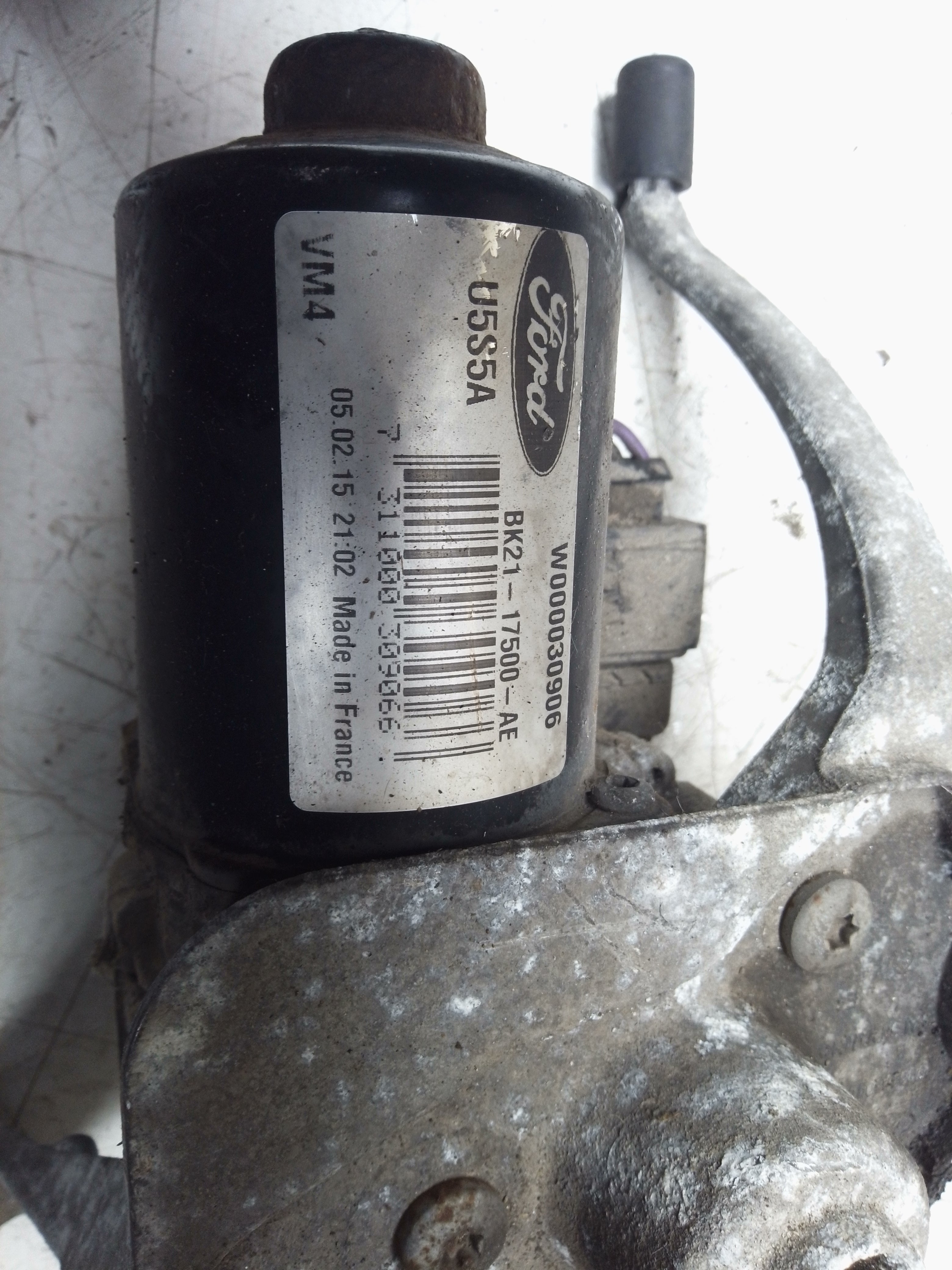 Ford Transit Custom Front Right Side Wiper Mechanism (W000028735)