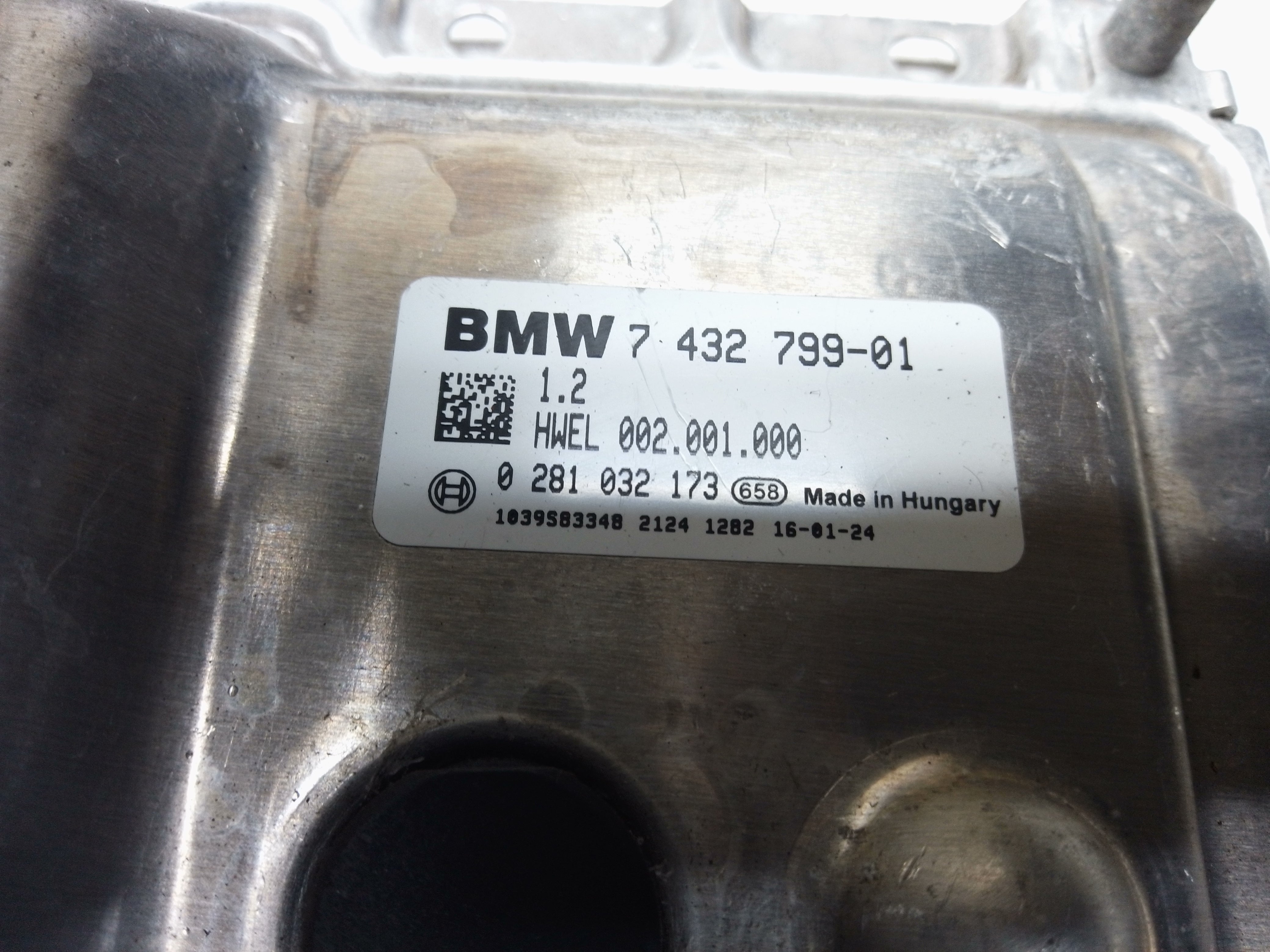 BMW F30 F31 F32 F33 F36 F10 F11 F02 F25 F15 SCR Control ECU Module (7432799)