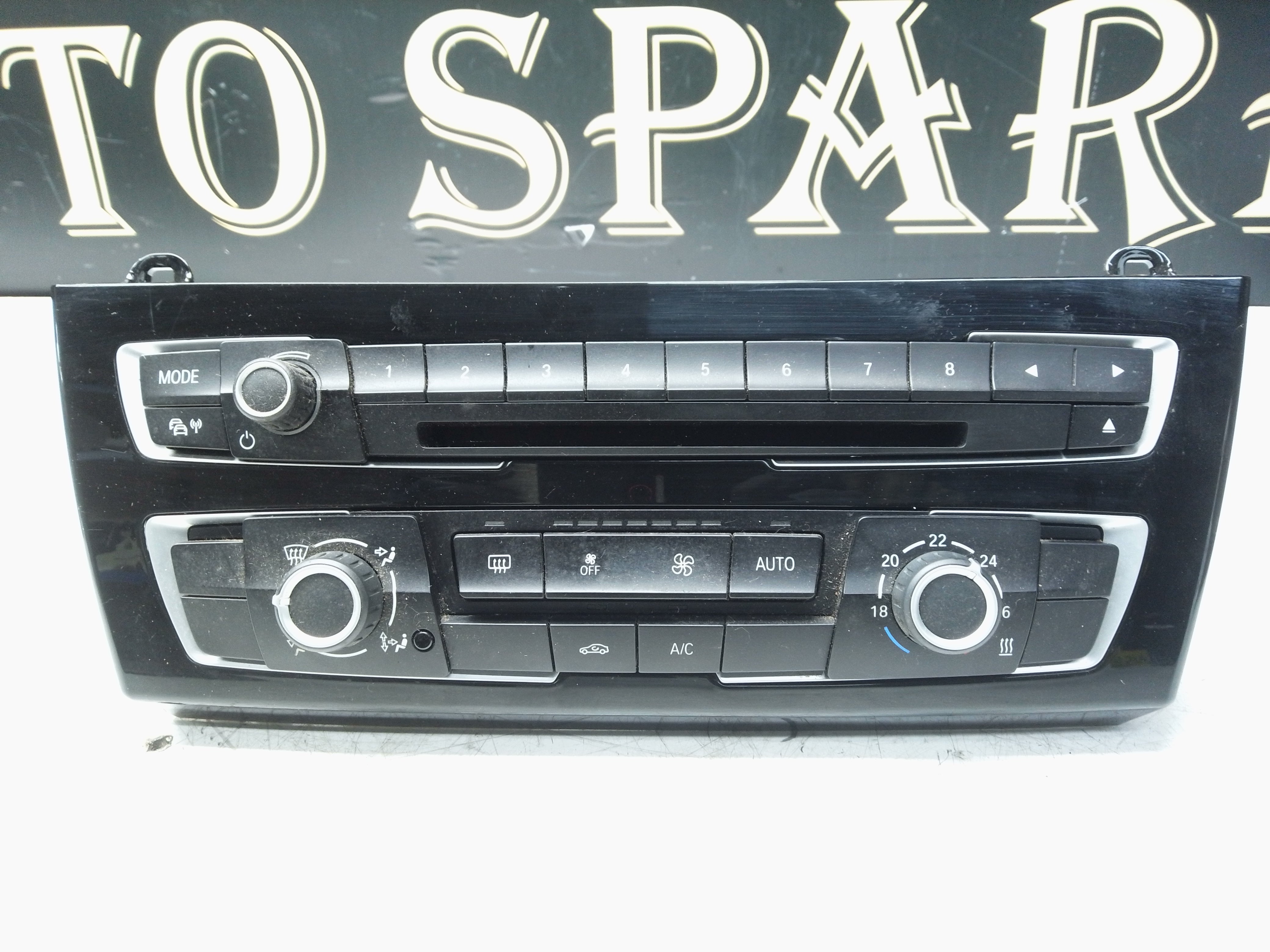 BMW 1 Series F20 / F21 LCI A/C Climate Control Panel with Heated Seats (9338772)