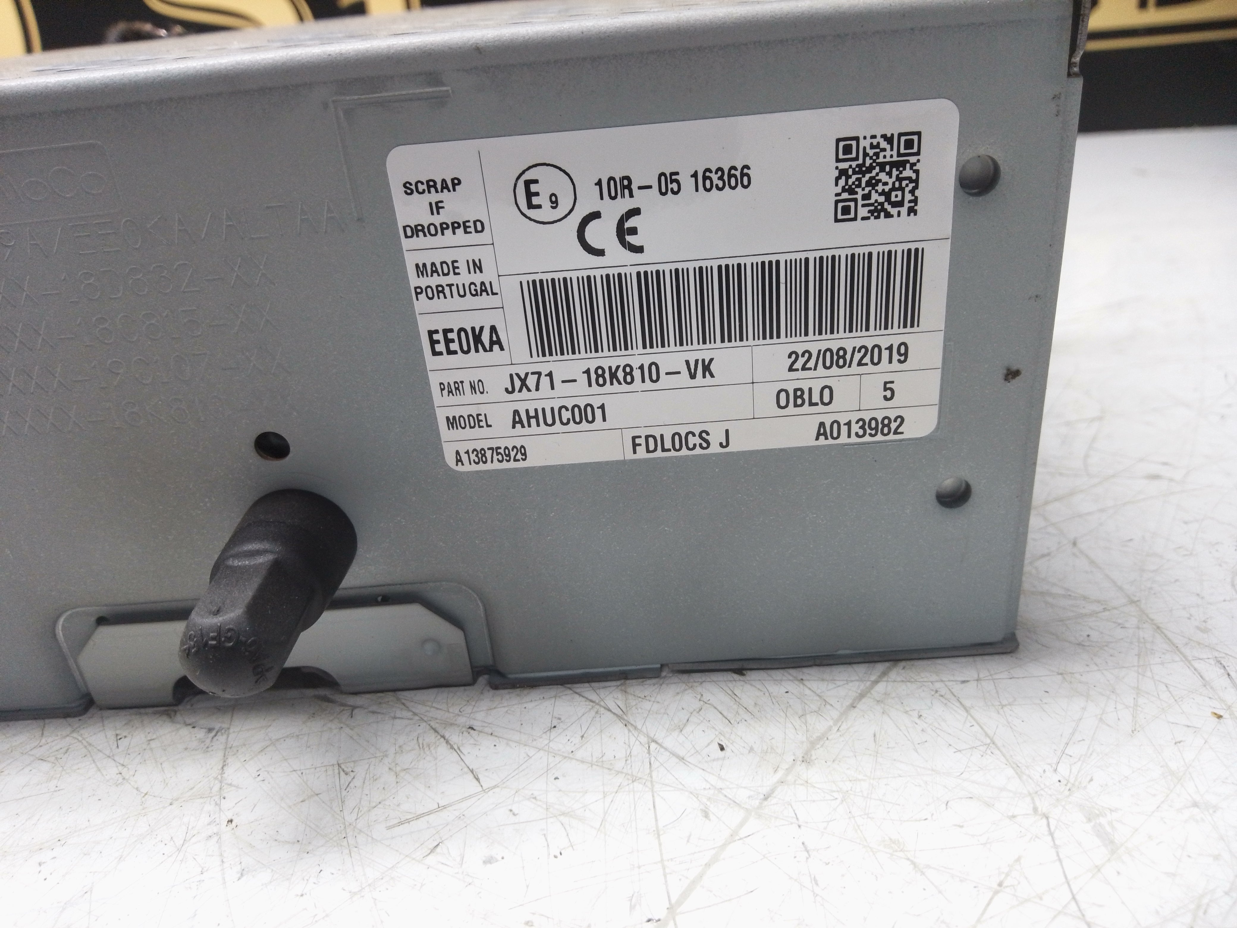 Ford Focus 2019 Stereo Radio CD Player (JX71-18K810-VK)